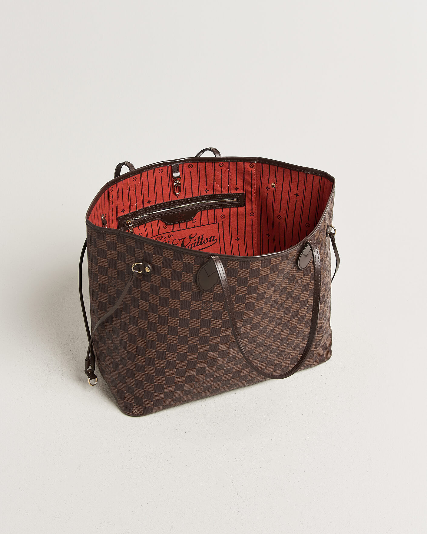 Hombres | Pre-Owned & Vintage Bags | Louis Vuitton Pre-Owned | Neverfull GM Damier Ebene