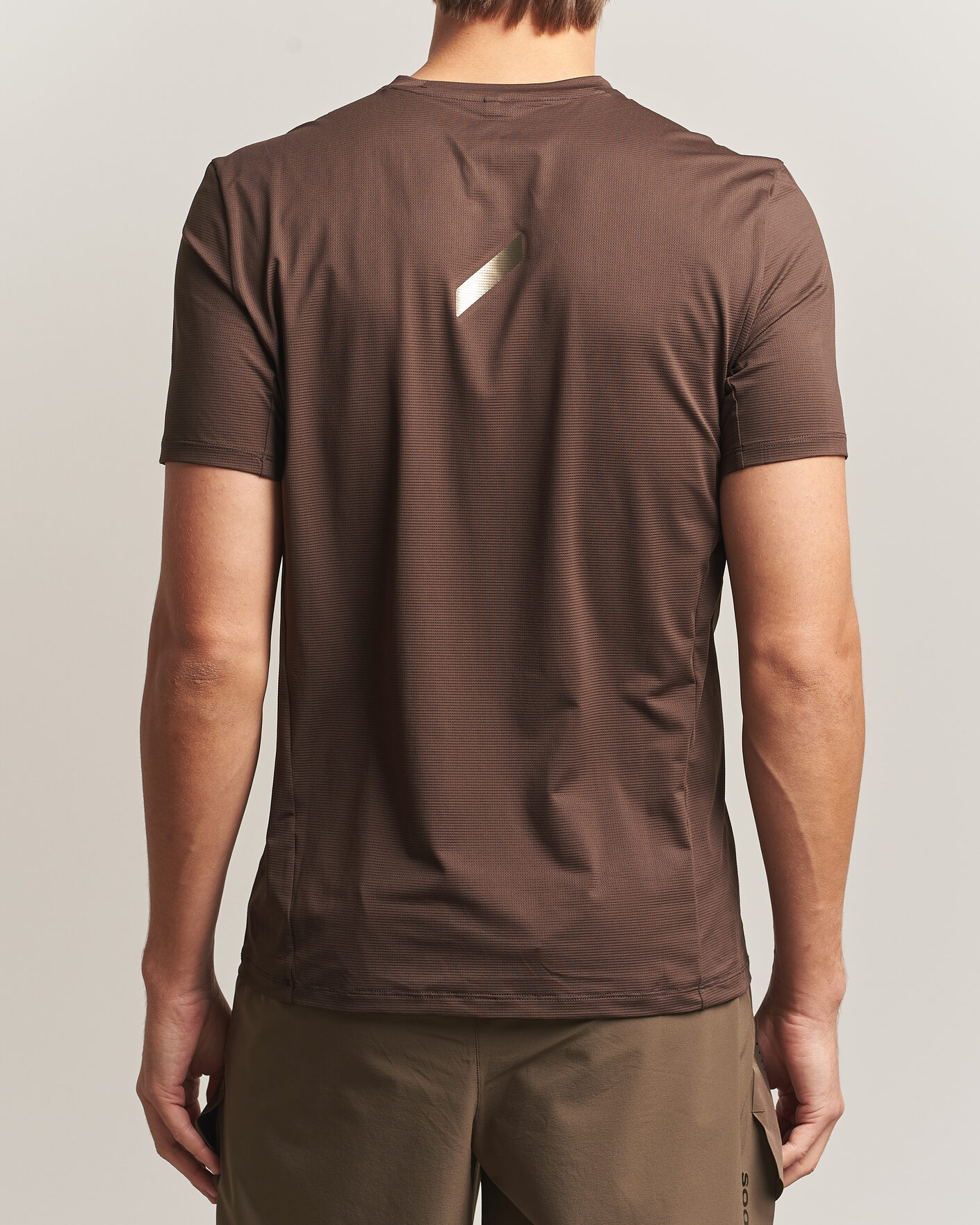 Hombres | Camisetas | SOAR Running | Eco Tech T-Shirt Brown