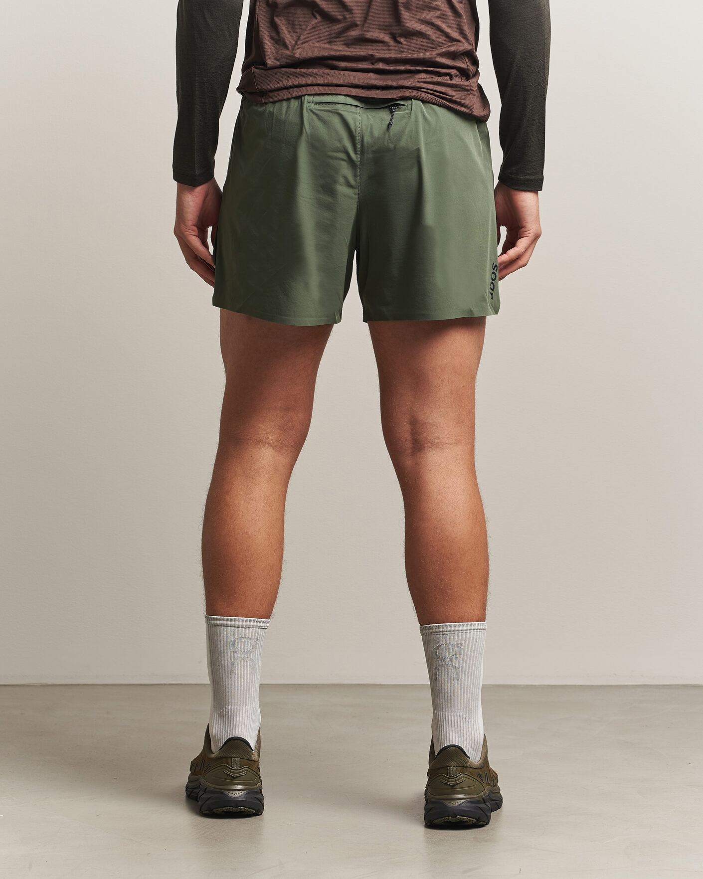 Hombres | Pantalones cortos | SOAR Running | Run Shorts Green