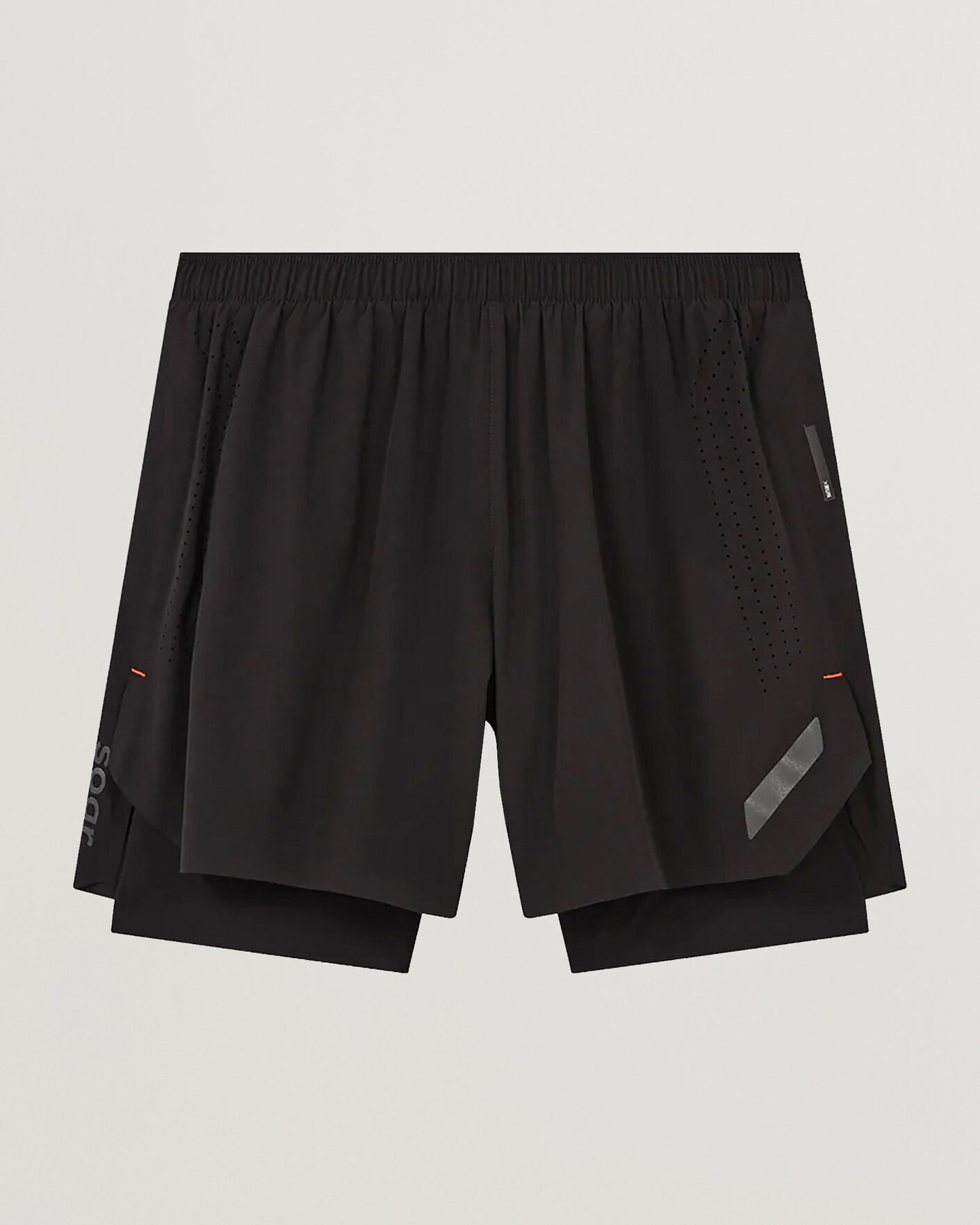 Hombres | Pantalones cortos | SOAR Running | Dual Run Shorts Black