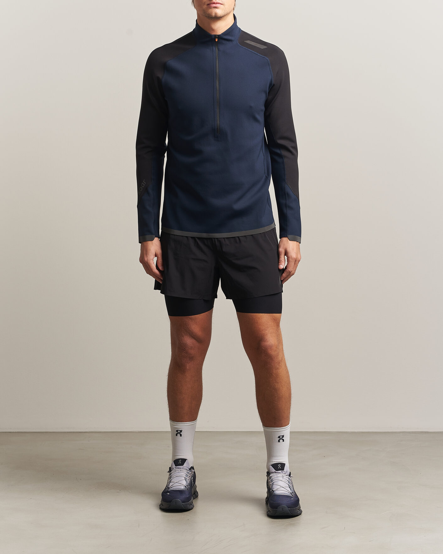 Hombres | Pantalones cortos | SOAR Running | Dual Run Shorts Black