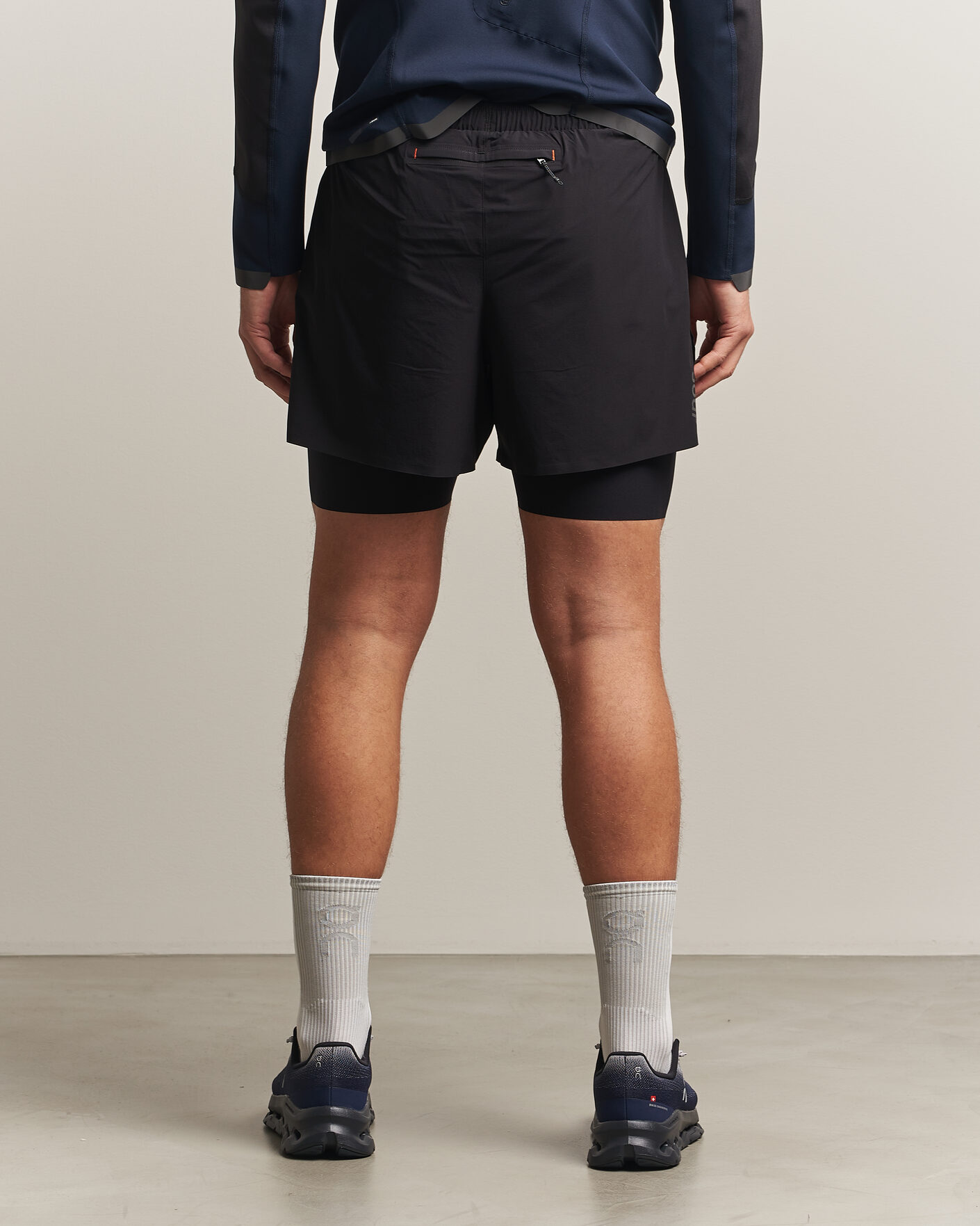 Hombres | Pantalones cortos | SOAR Running | Dual Run Shorts Black