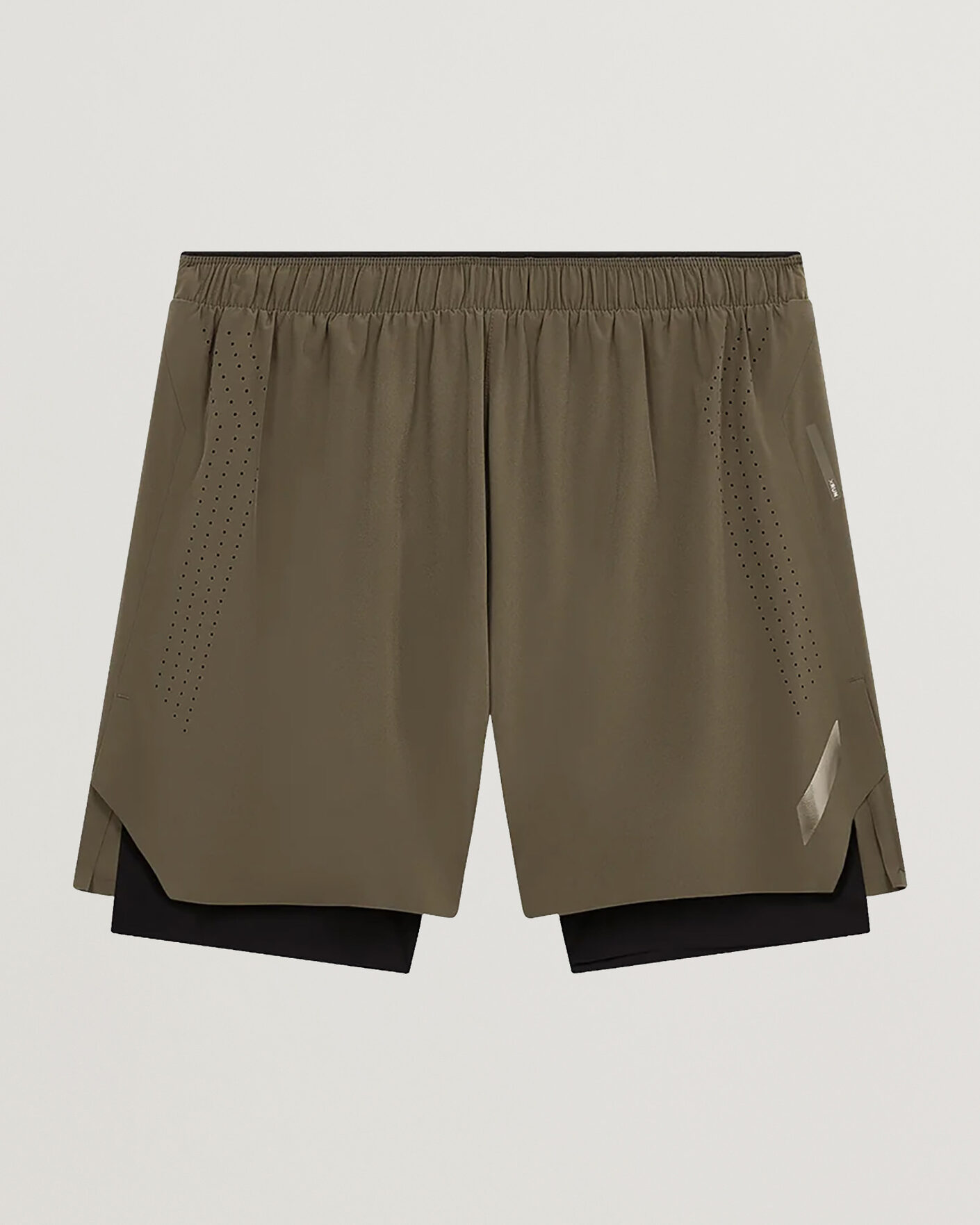 Hombres | Pantalones cortos | SOAR Running | Dual Run Shorts Khaki