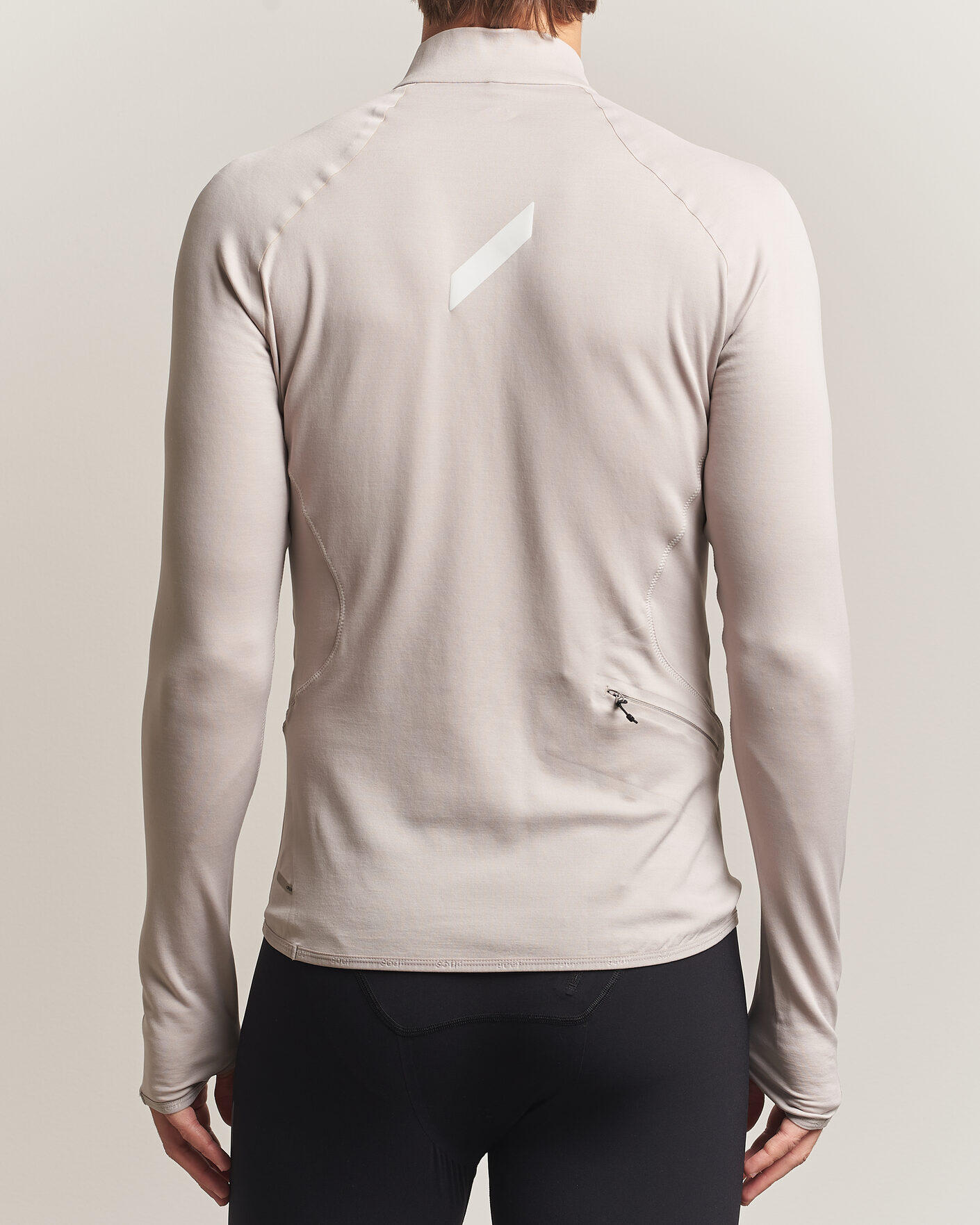Hombres | Jerséis y prendas de punto | SOAR Running | Wool Tech Top Opal Grey
