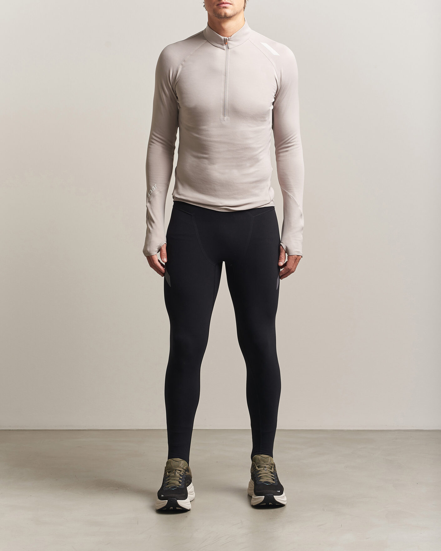 Hombres | Pantalones | SOAR Running | NWB Session Tights Black