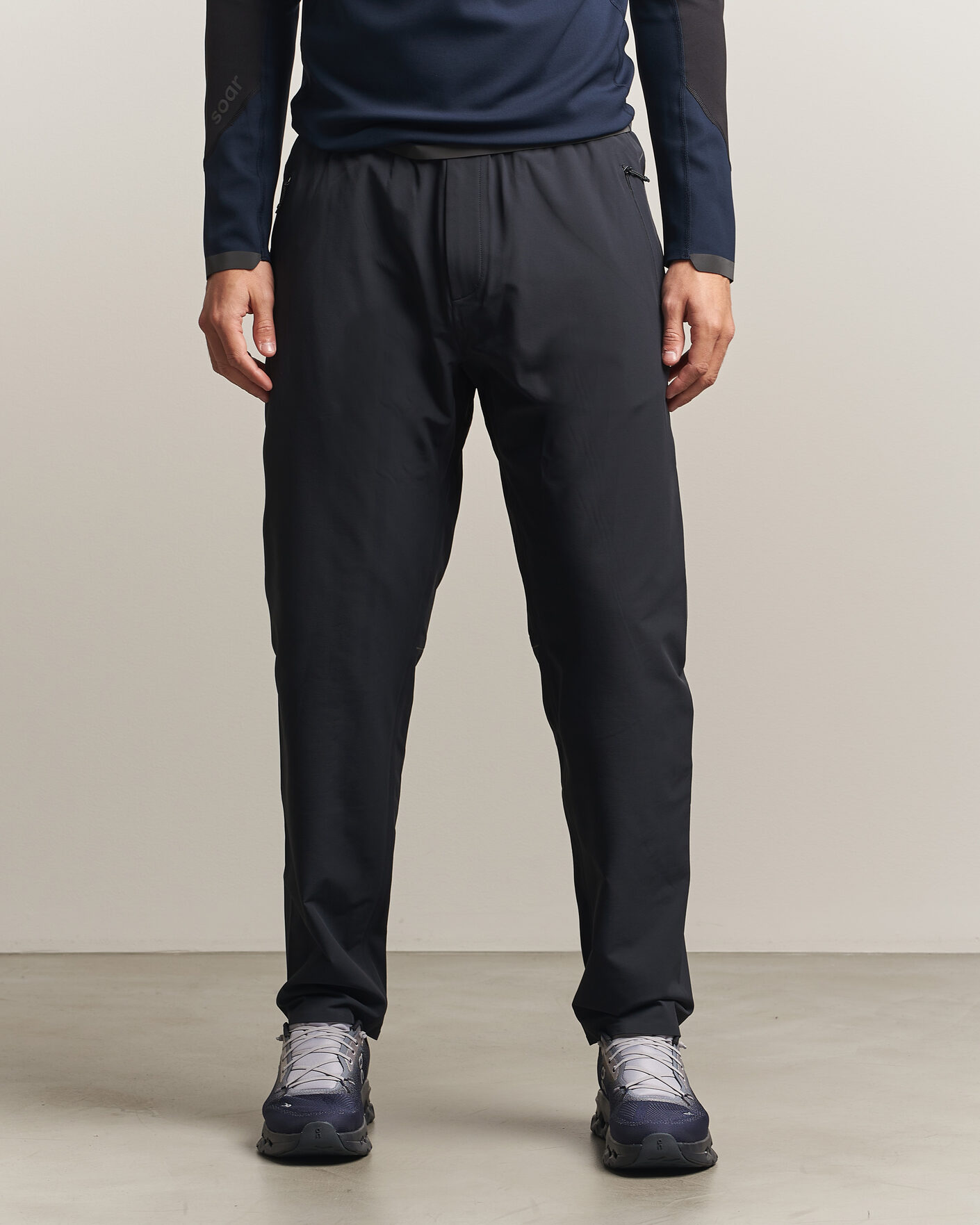 Hombres | Pantalones | SOAR Running | Run Trousers Black