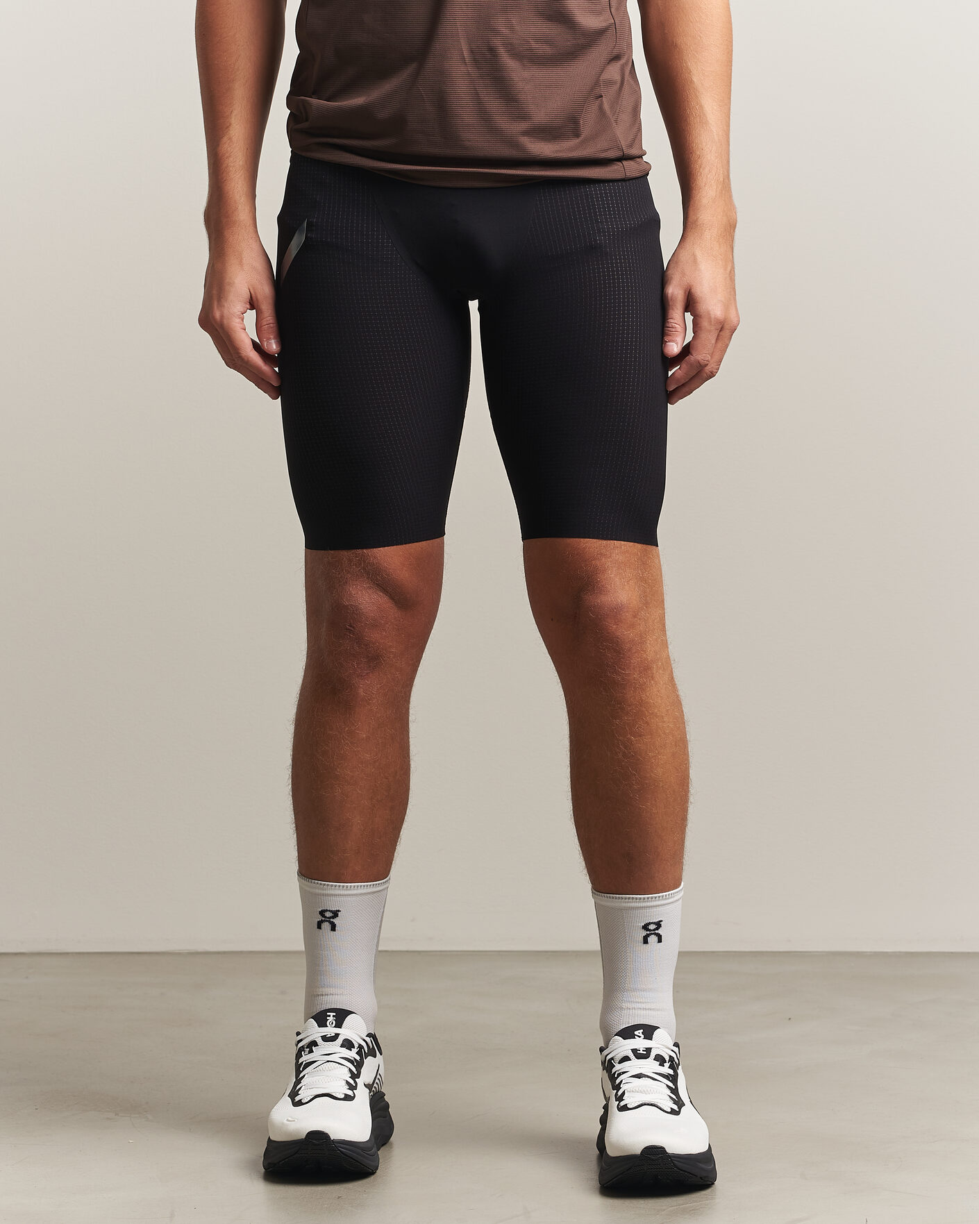 Hombres | Pantalones cortos | SOAR Running | Marathon Speedshorts Black