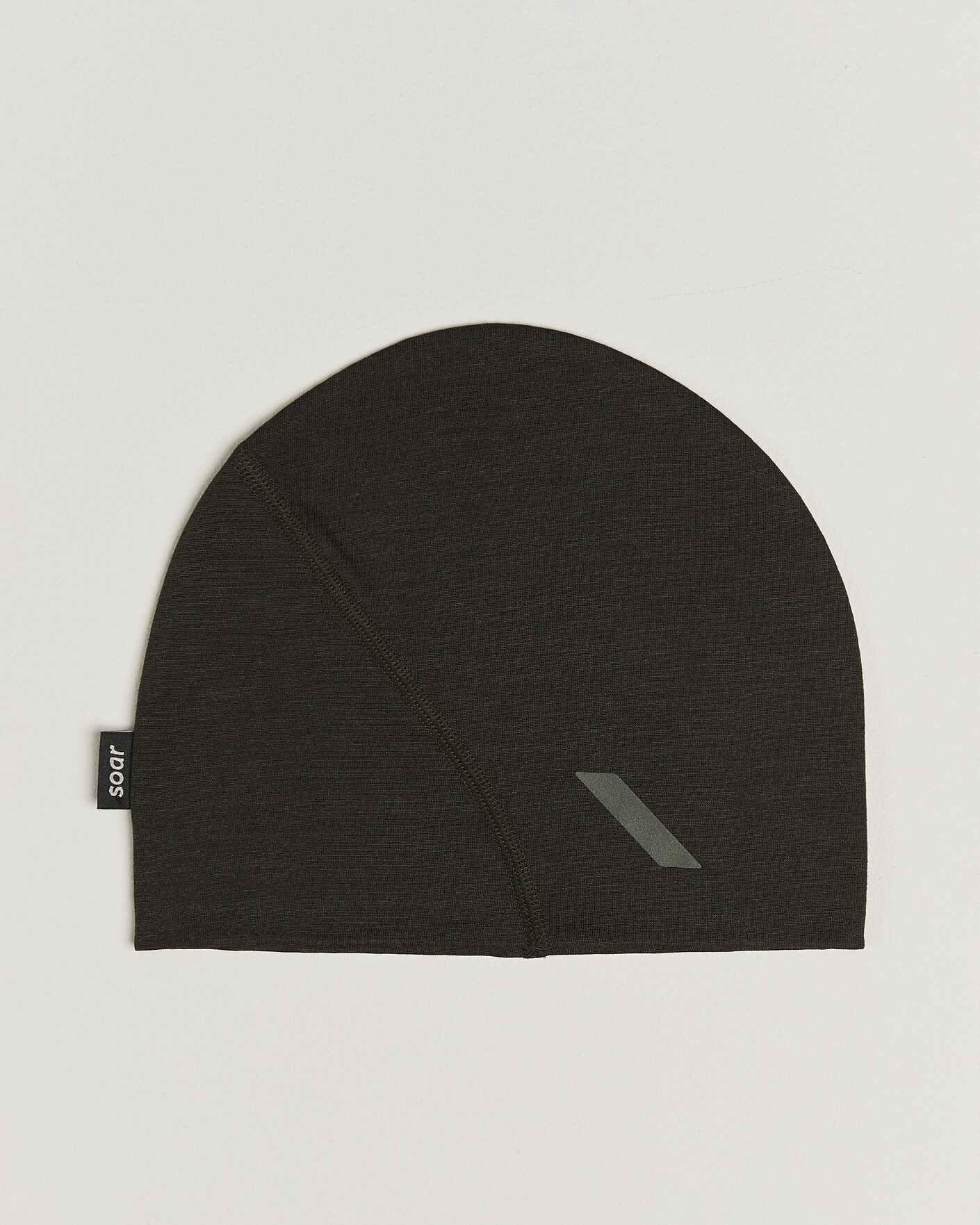 Hombres | Gorros | SOAR Running | Merino/Silk Beanie Forest