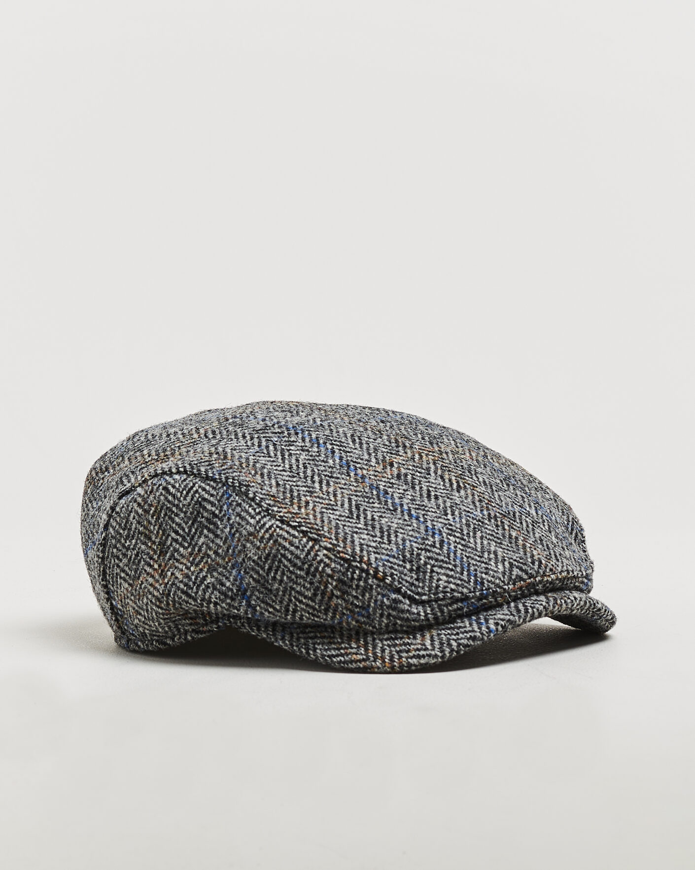 Hombres | Sombreros y gorras | Wigéns | Ivy Contemporary Herringbone Cap Grey