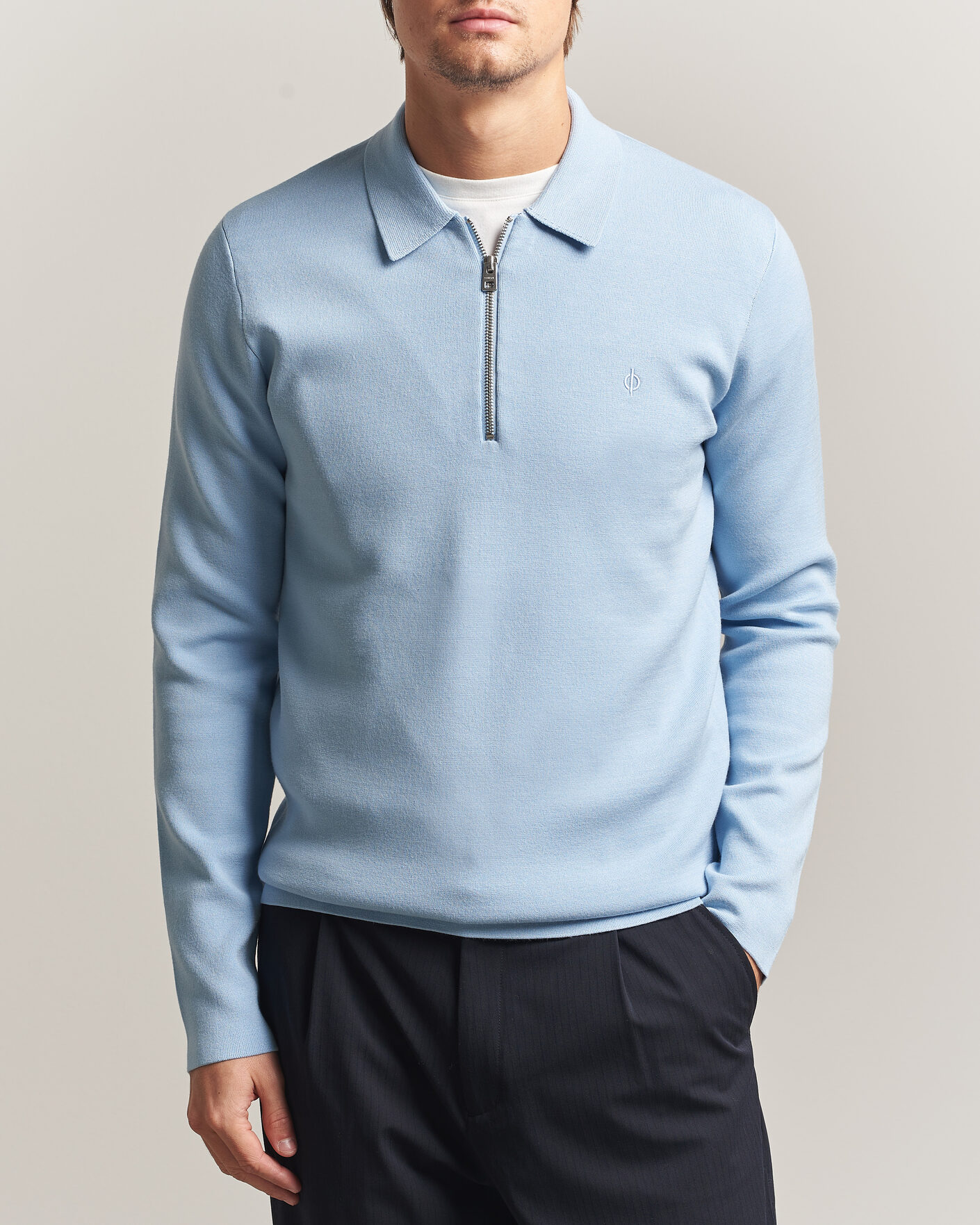 Hombres | Jerséis y prendas de punto | Samsøe Samsøe | Matt Half Zip Windsurfer