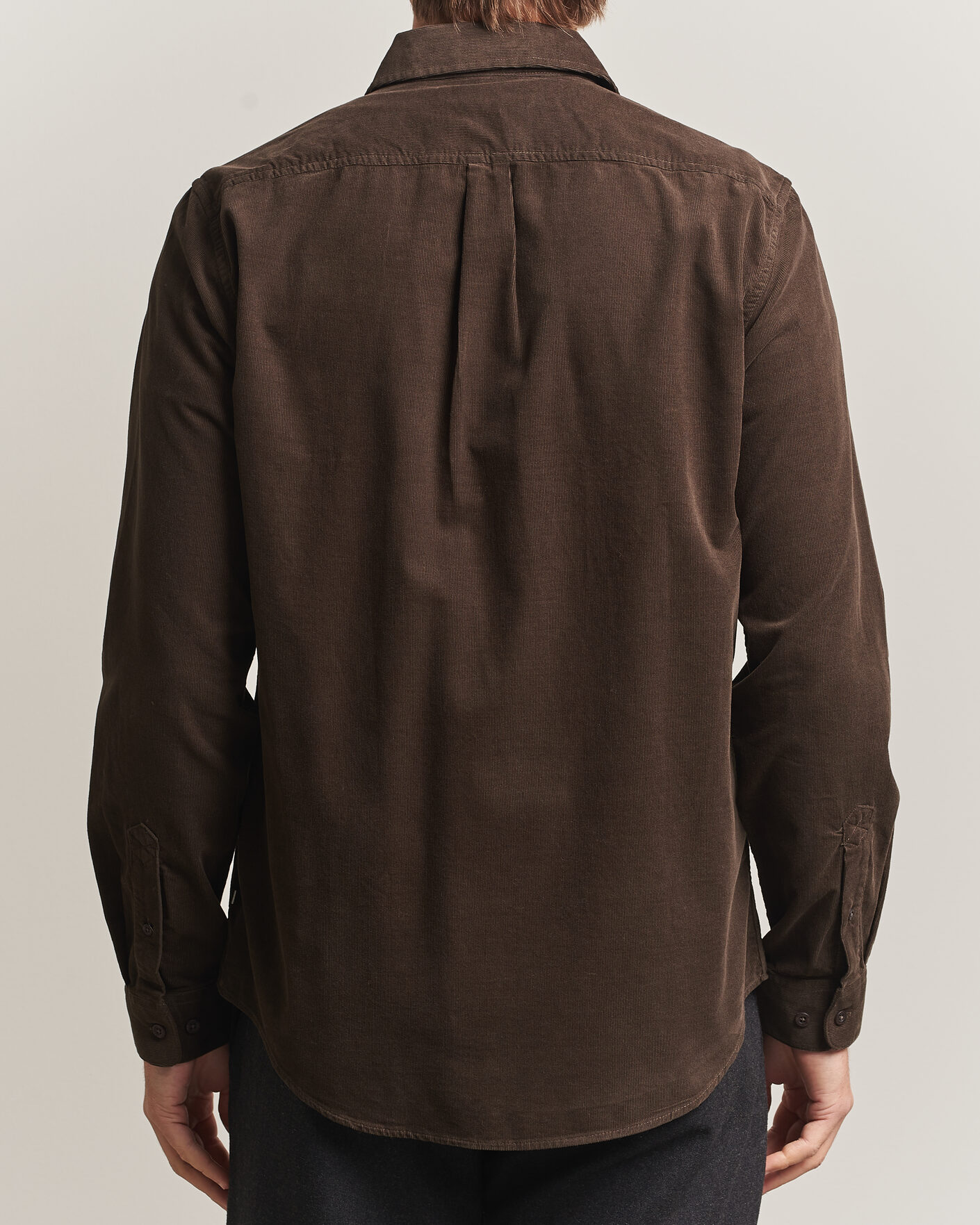 Hombres | Camisas | Samsøe Samsøe | Liam Baby Cord Checked Shirt Delicioso