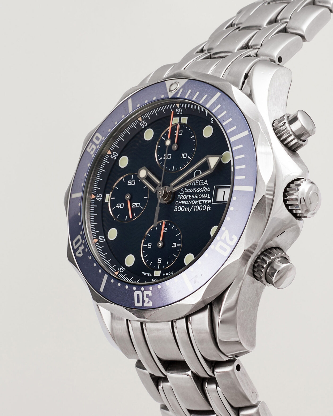 Hombres | Pre-Owned & Vintage Watches | Omega Pre-Owned | Seamaster 300M Chrono