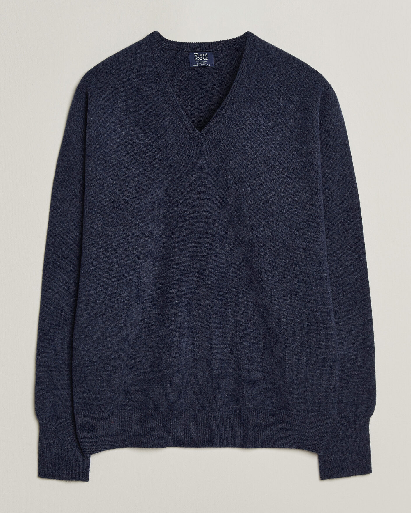 Hombres | Jerséis y prendas de punto | William Lockie | Rob Lambswool V-Neck Astra