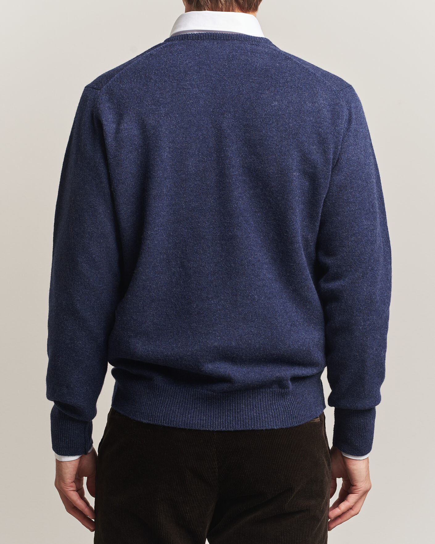 Hombres | Jerséis y prendas de punto | William Lockie | Rob Lambswool V-Neck Astra