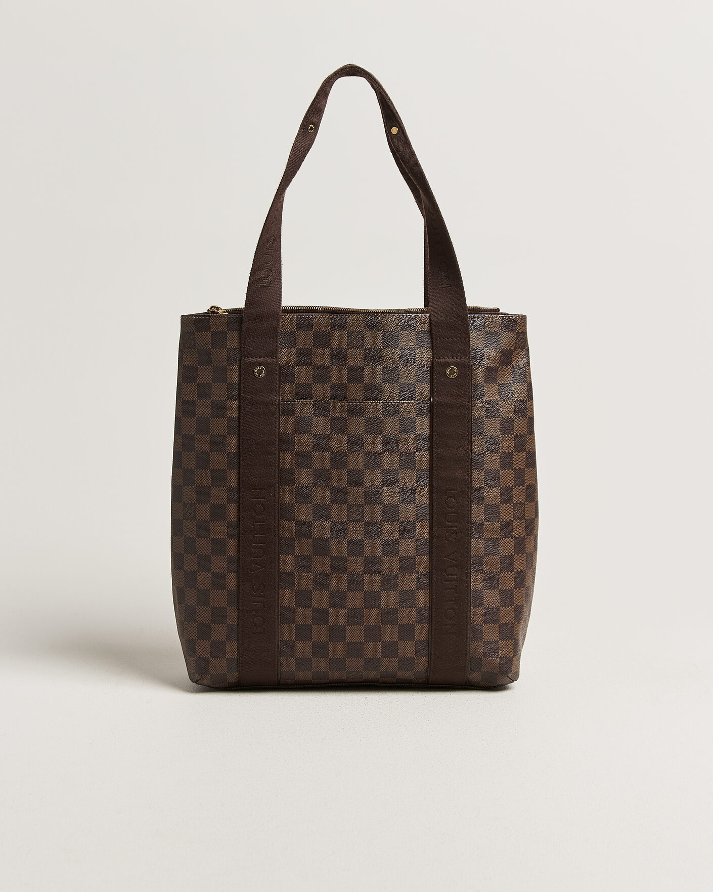 Hombres | Pre-Owned & Vintage Bags | Louis Vuitton Pre-Owned | Cabas Bobur Tote Bag Damier Ebene