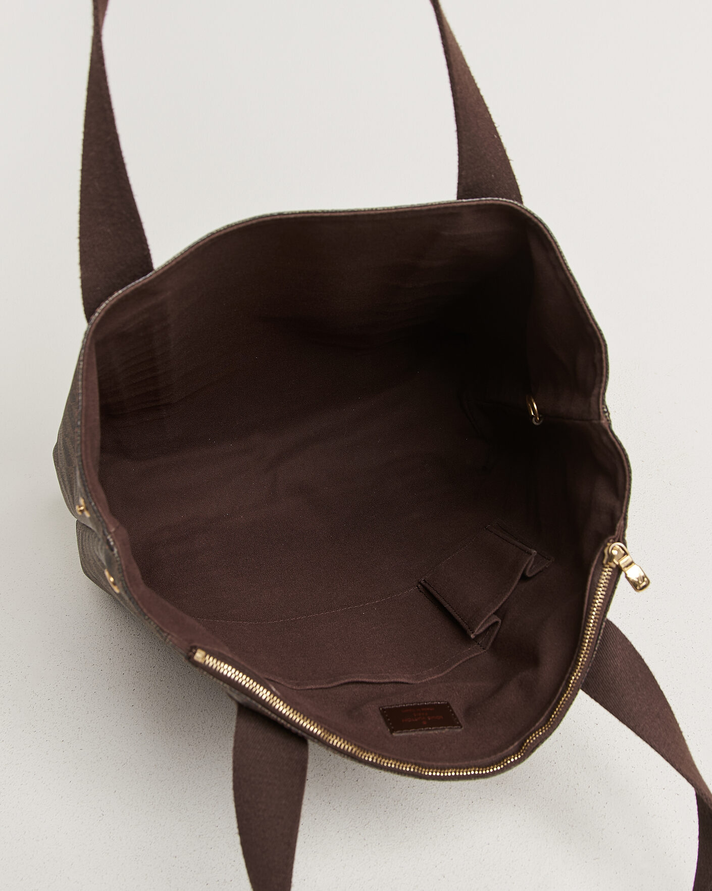 Hombres | Pre-Owned & Vintage Bags | Louis Vuitton Pre-Owned | Cabas Bobur Tote Bag Damier Ebene