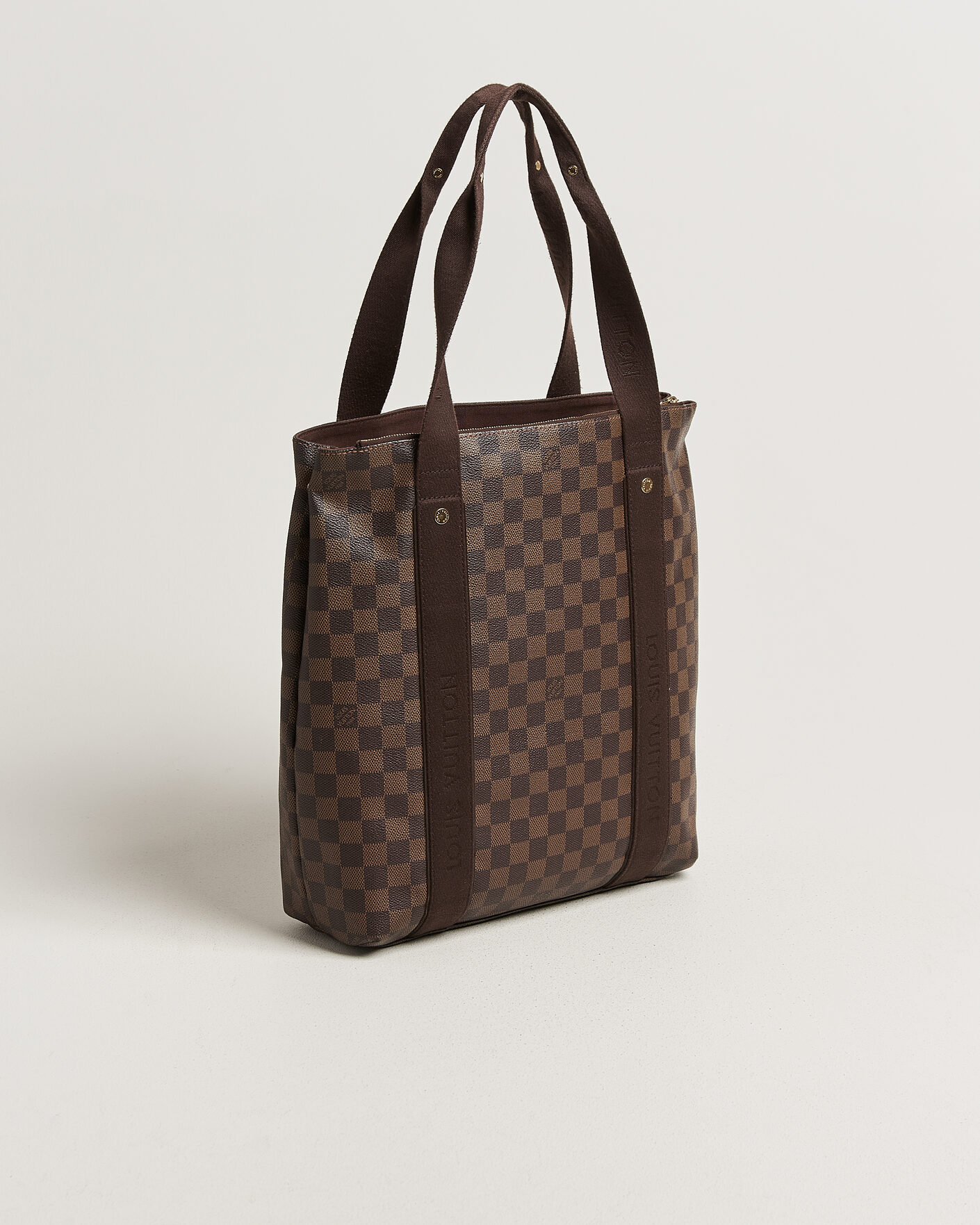 Hombres | Pre-Owned & Vintage Bags | Louis Vuitton Pre-Owned | Cabas Bobur Tote Bag Damier Ebene