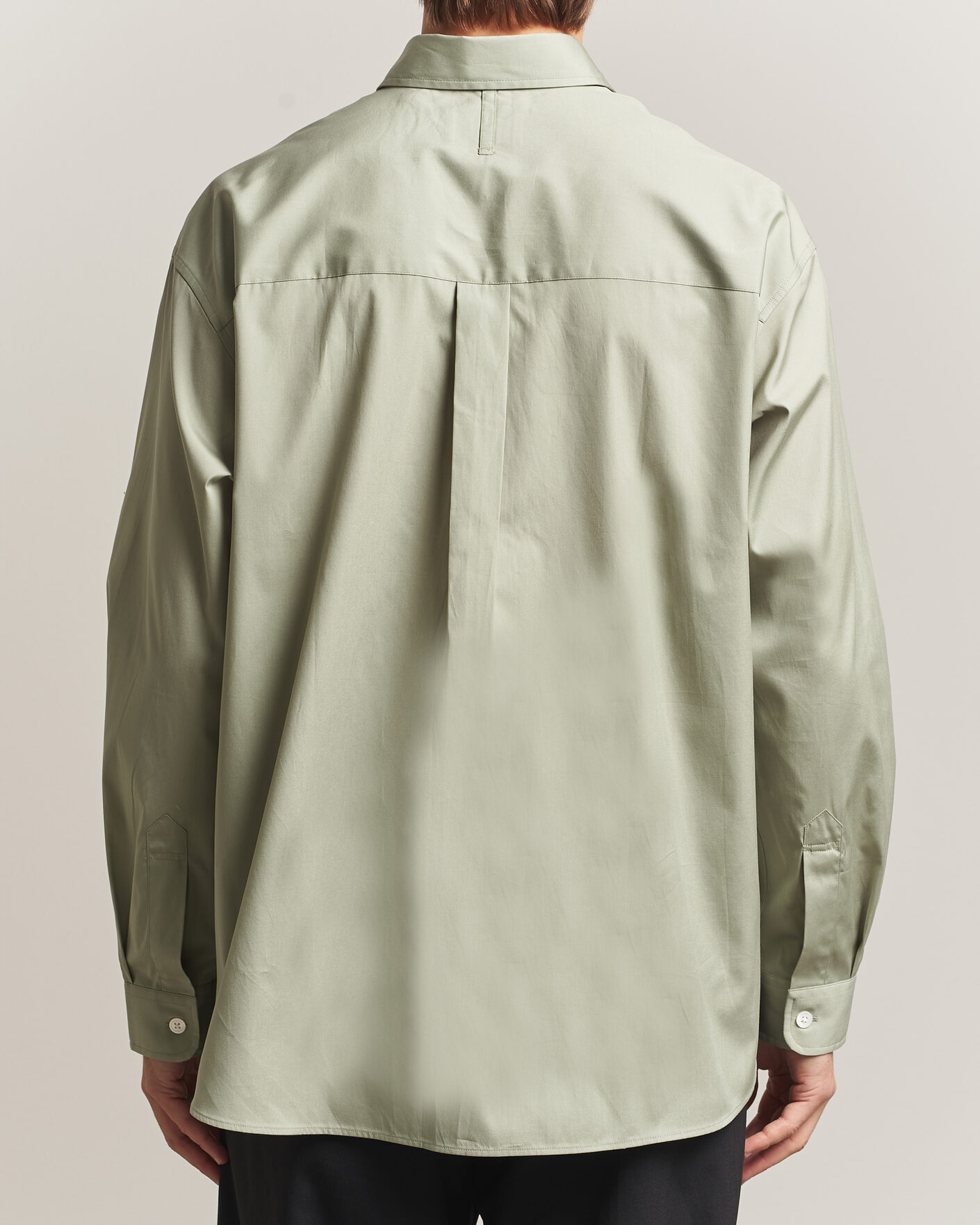 Hombres | Camisas | NN07 | Skyler Relaxed Fit Supima Cotton Shirt Pale Green