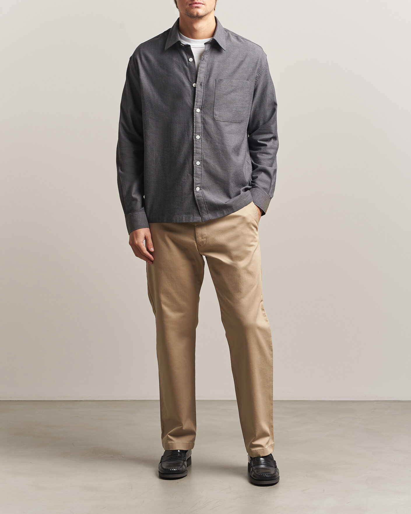 Hombres | Pantalones | NN07 | Aden Regular Fit Chinos Desert Khaki
