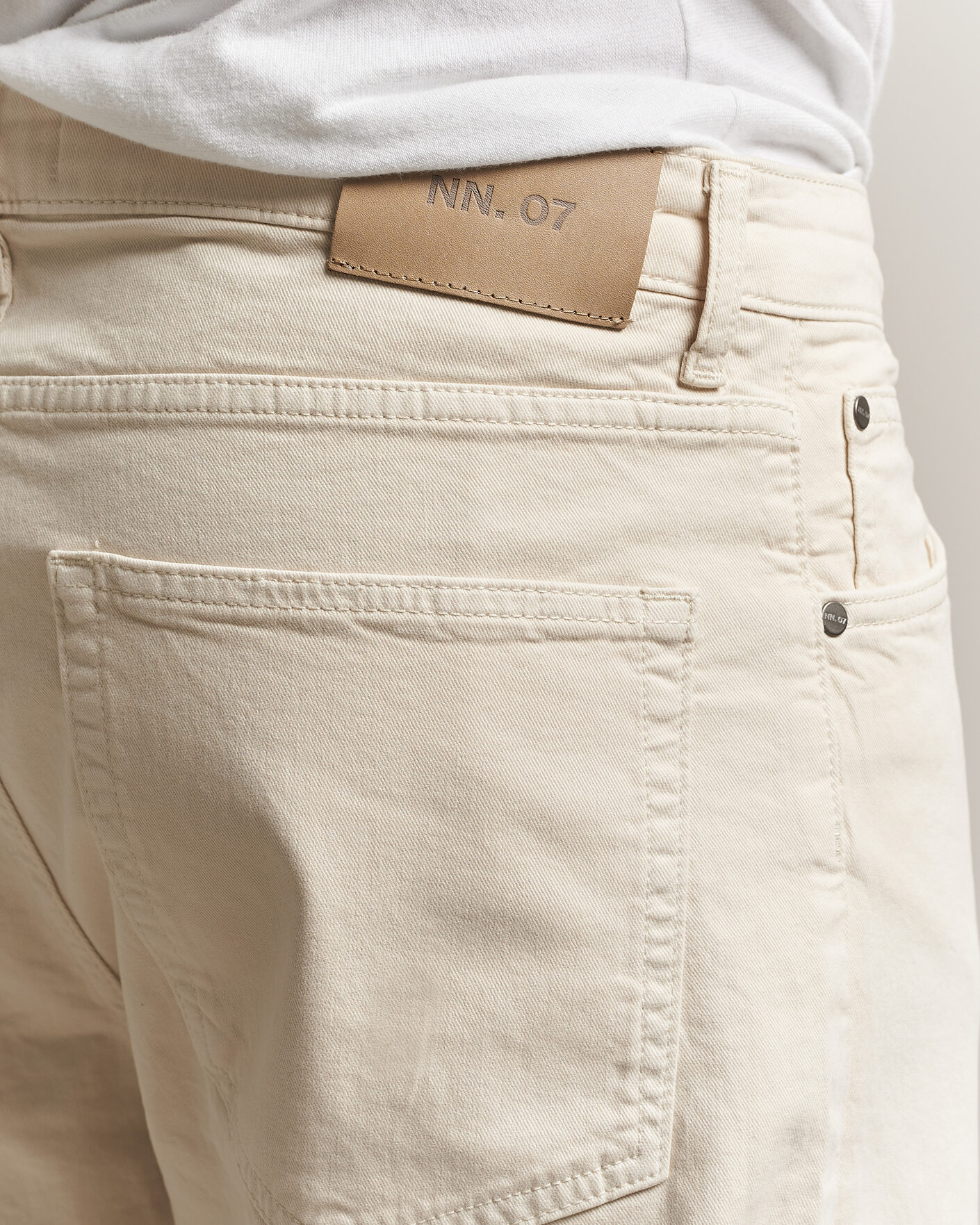 Hombres | Pantalones | NN07 | Otis Relaxed Fit 5-Pocket Pants Ivory