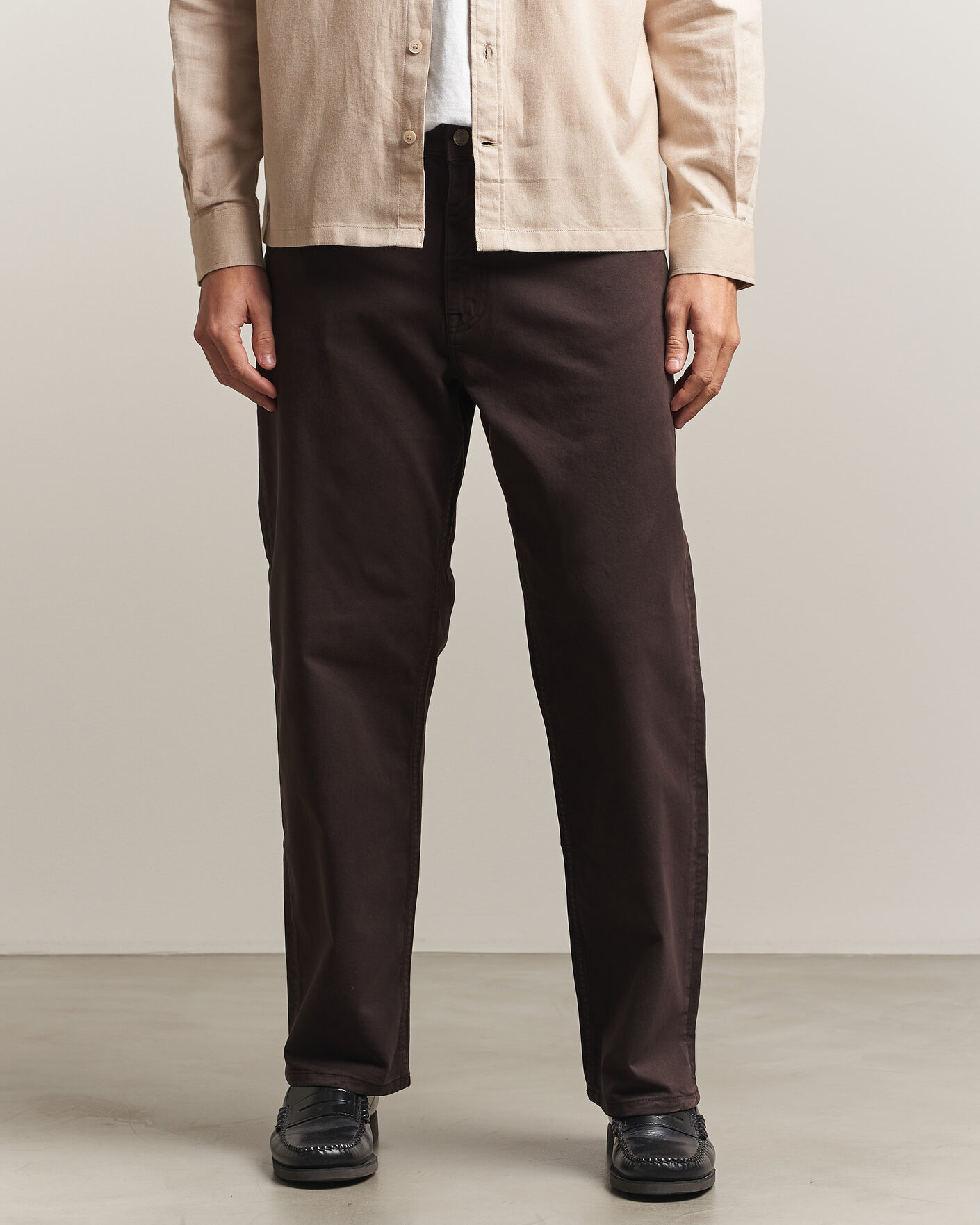 Hombres | Pantalones | NN07 | Otis Relaxed Fit 5-Pocket Pants Deep Truffle