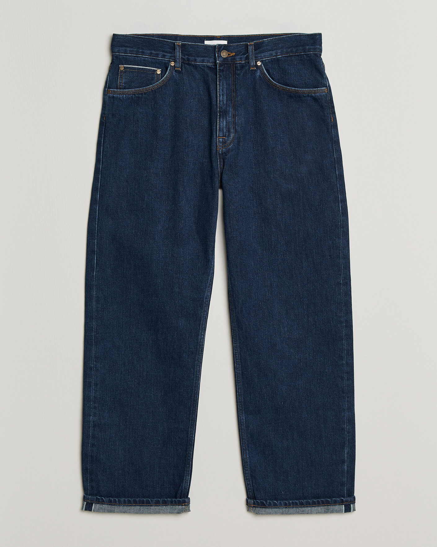Hombres | Pantalones | NN07 | Otis Relaxed Fit Selvedge Jeans Medium Indigo