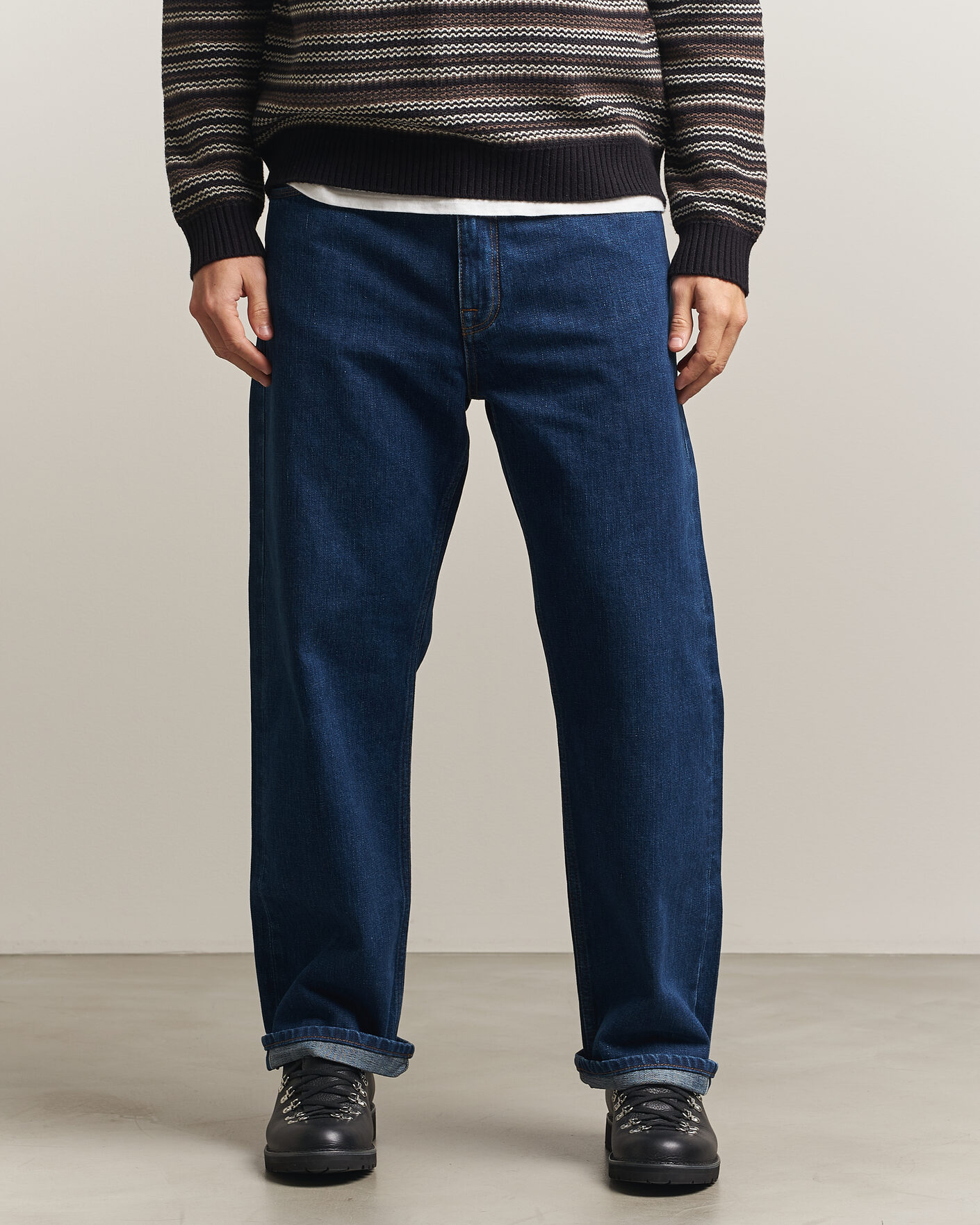 Hombres | Pantalones | NN07 | Otis Relaxed Fit Selvedge Jeans Medium Indigo