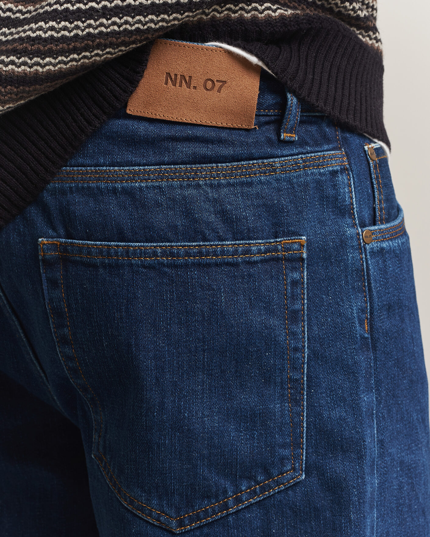 Hombres | Pantalones | NN07 | Otis Relaxed Fit Selvedge Jeans Medium Indigo