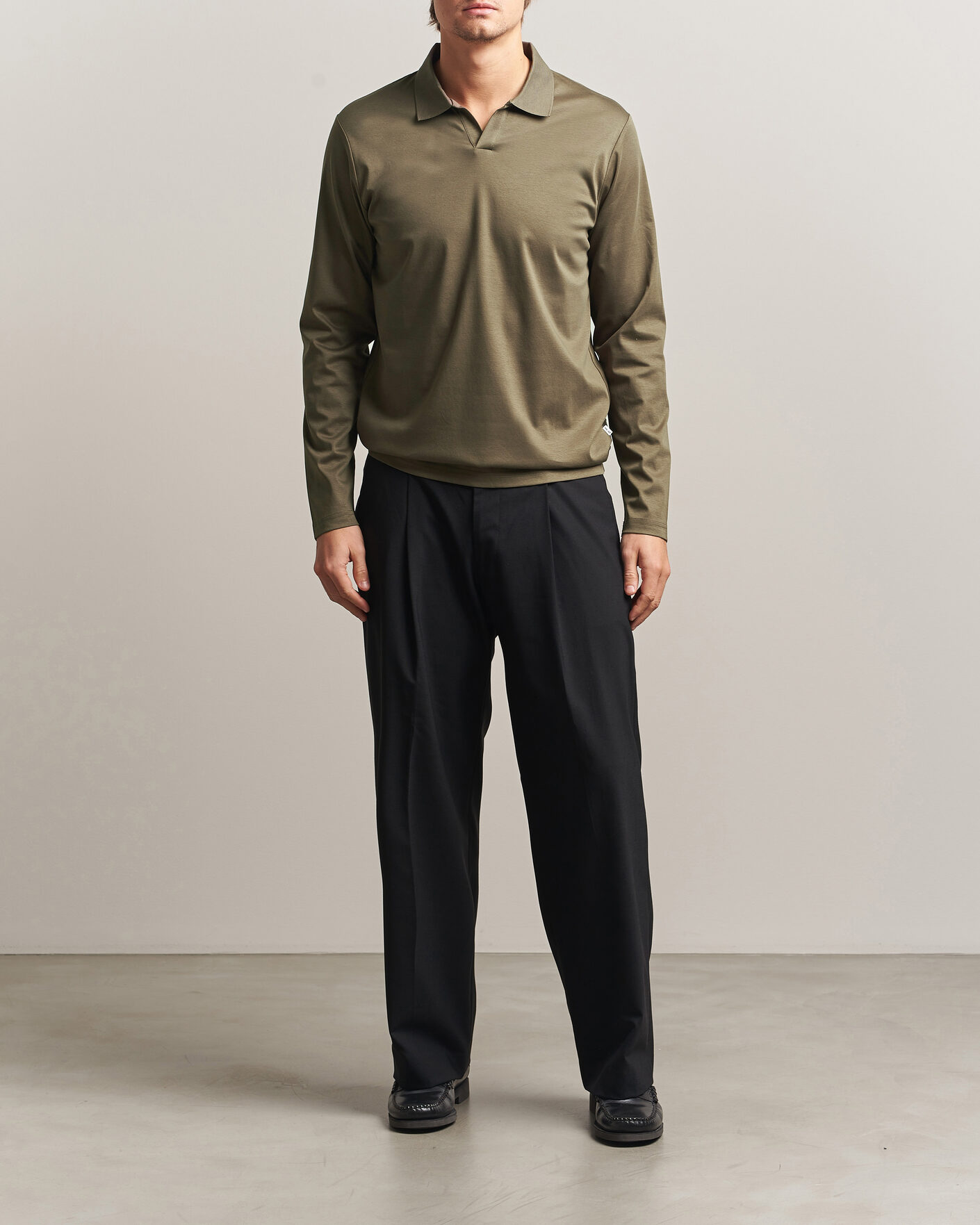 Hombres | Polos | NN07 | Paul Long Sleeve Polo Mable Husk