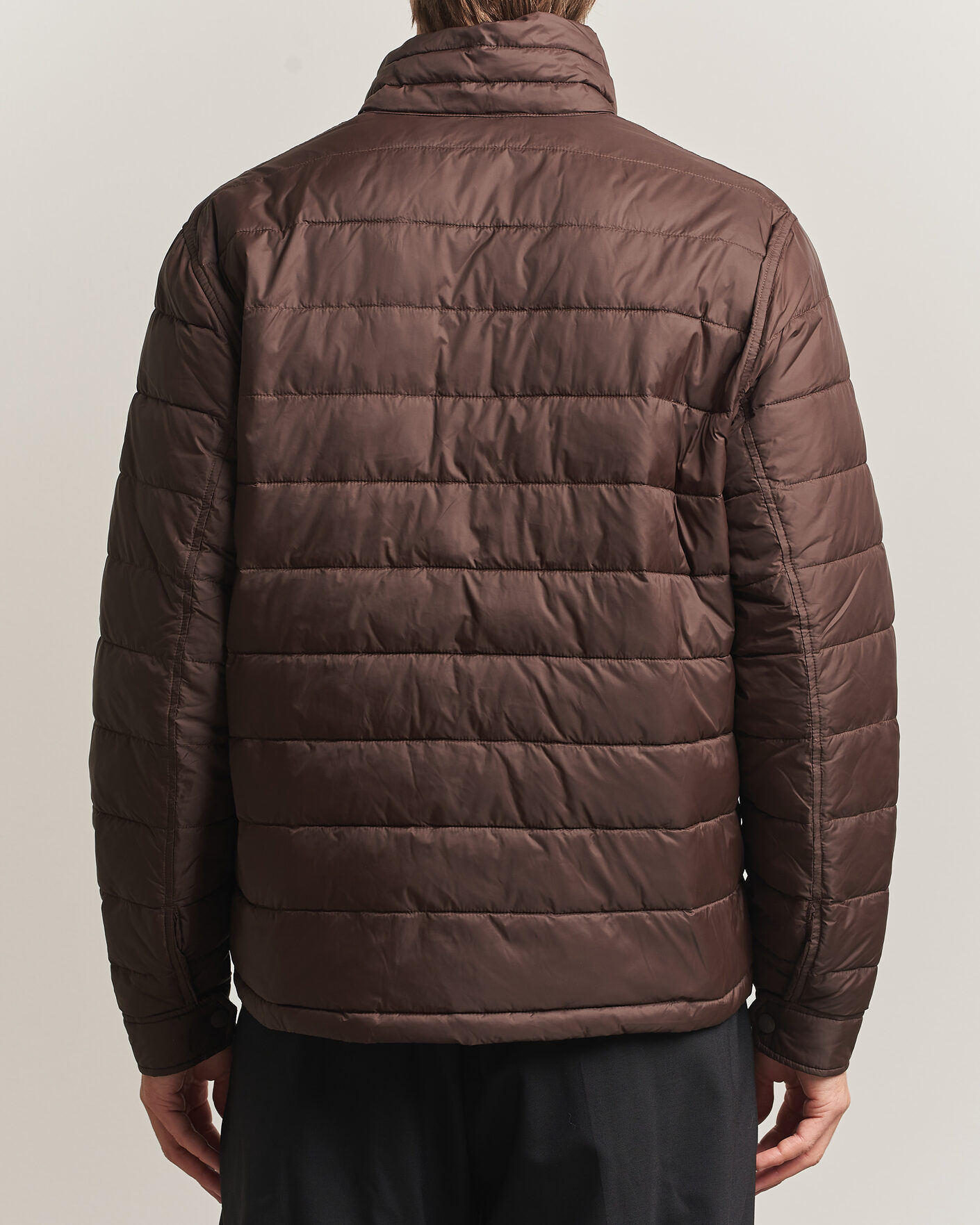 Hombres | Abrigos y chaquetas | J.Lindeberg | Bailey Light Padded Jacket Seal Brown