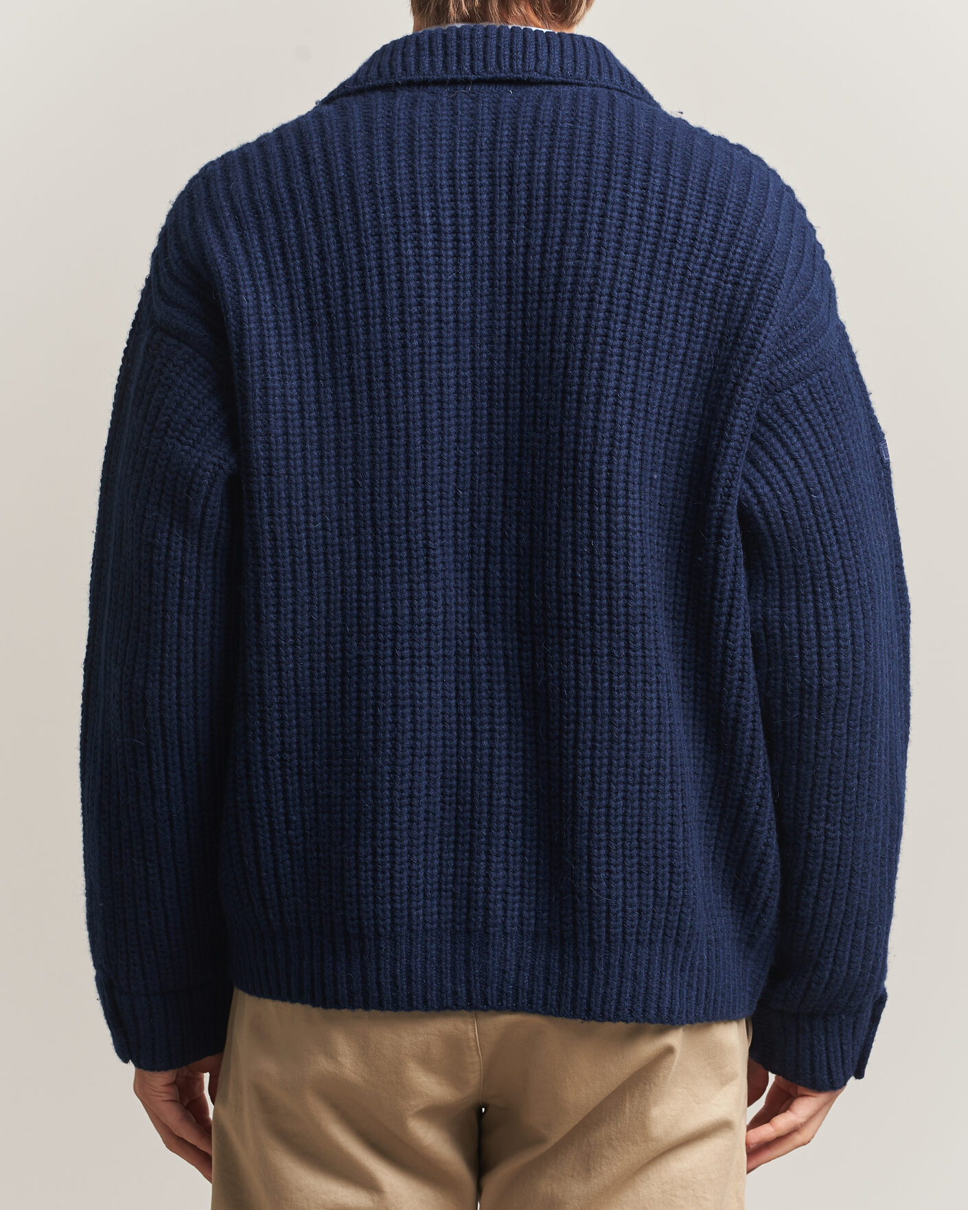 Hombres | Jerséis y prendas de punto | Polo Ralph Lauren | Wool Blend Button Cardigan Blue Stonecrop