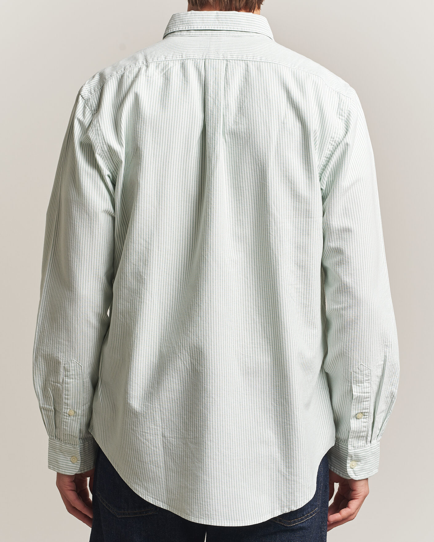 Hombres | Camisas | Polo Ralph Lauren | Custom Slim Fit Oxford Shirt Pistachio/White