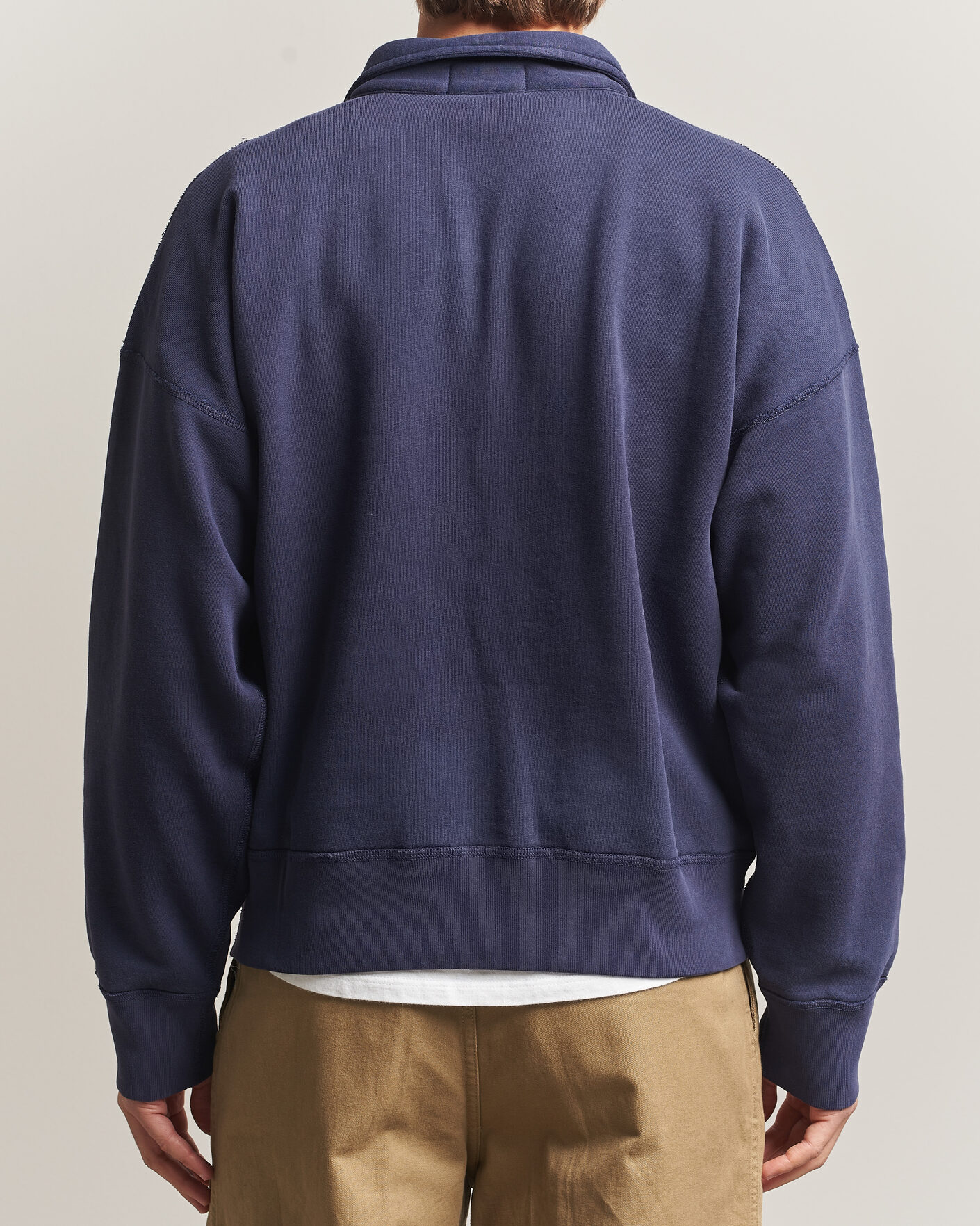 Hombres | Jerséis y prendas de punto | Polo Ralph Lauren | Knit Half Zip Sweatshirt Dark Cobolt