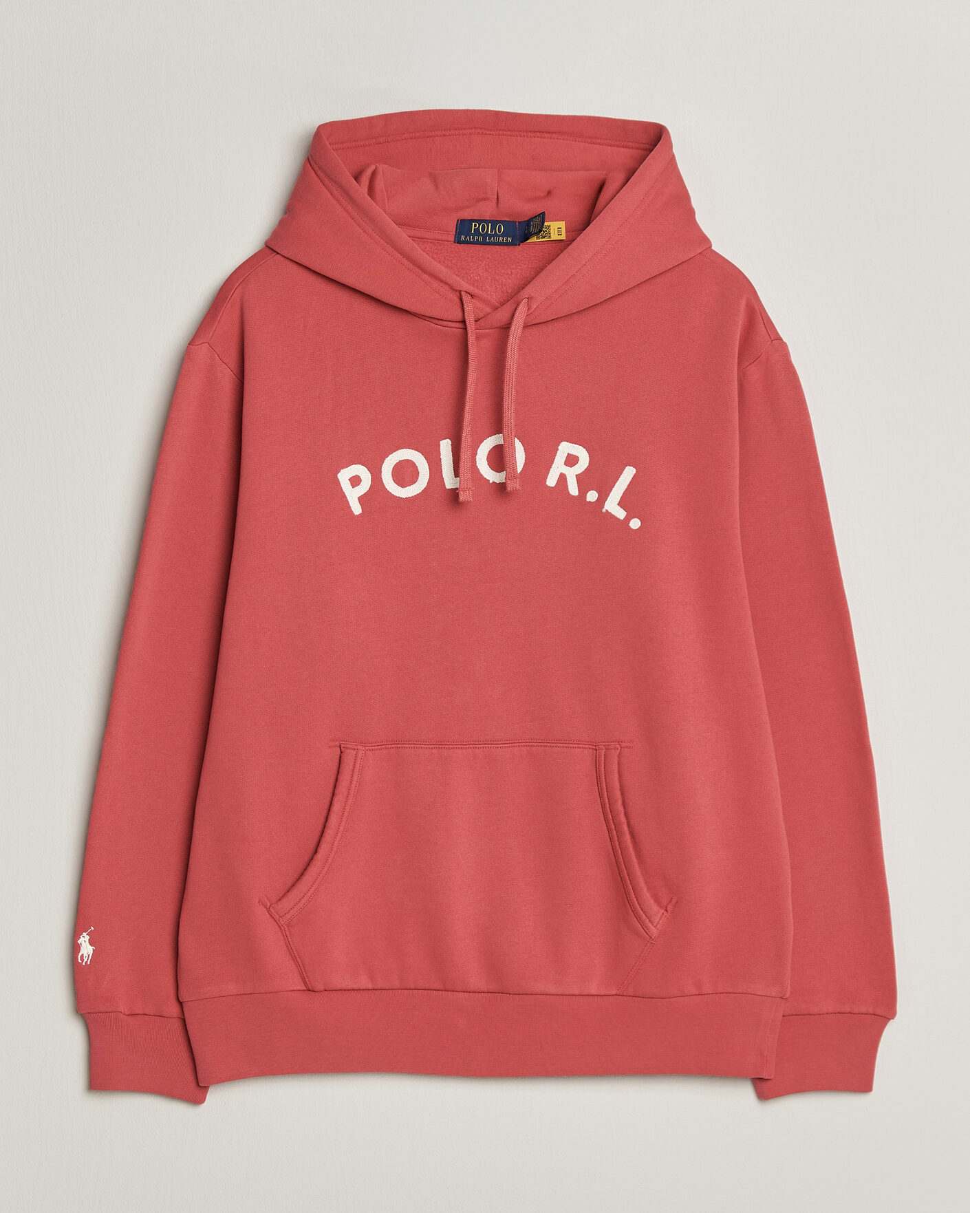 Hombres | Jerséis y prendas de punto | Polo Ralph Lauren | Cotton Chest Logo Hood Nantucket Red