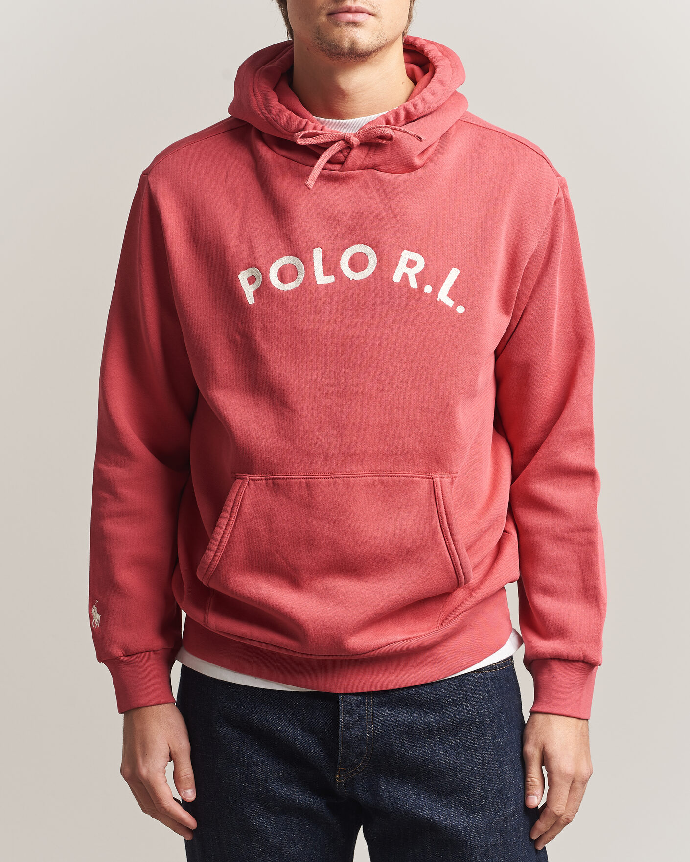 Hombres | Jerséis y prendas de punto | Polo Ralph Lauren | Cotton Chest Logo Hood Nantucket Red
