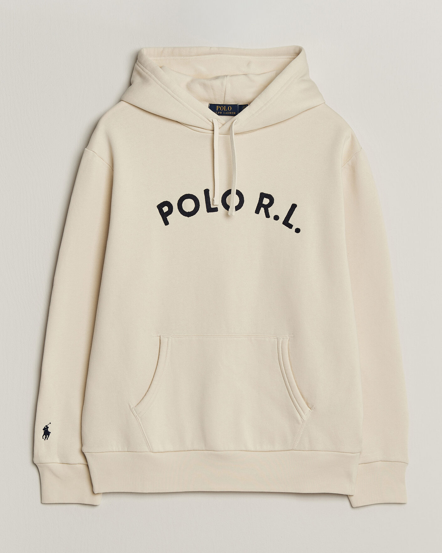 Hombres | Jerséis y prendas de punto | Polo Ralph Lauren | Cotton Chest Logo Hood Andover Cream