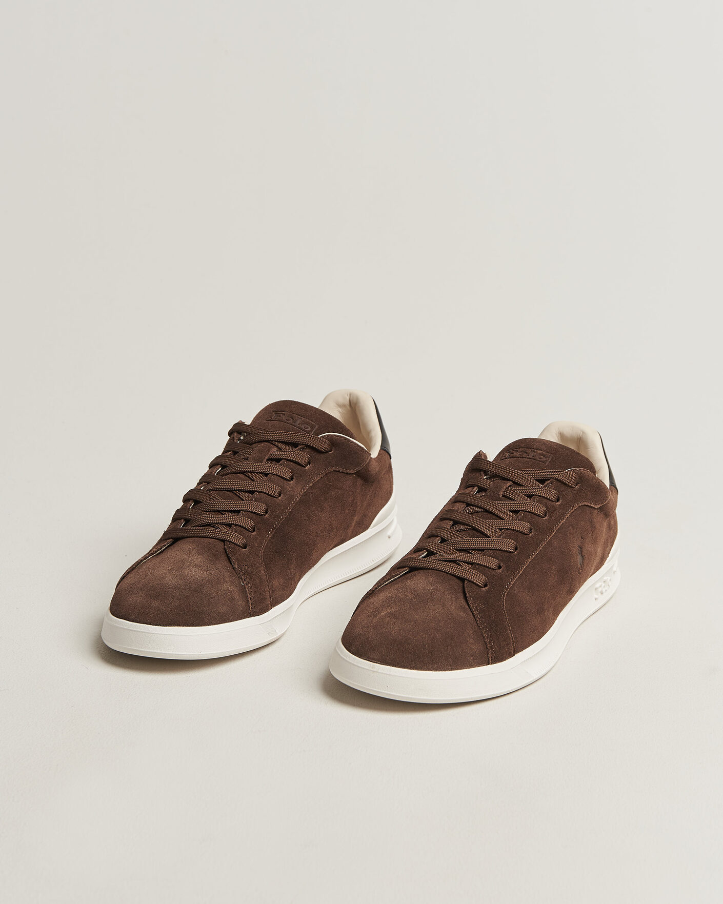 Hombres | Zapatillas | Polo Ralph Lauren | Heritage Court II Sneaker Chocolate Brown