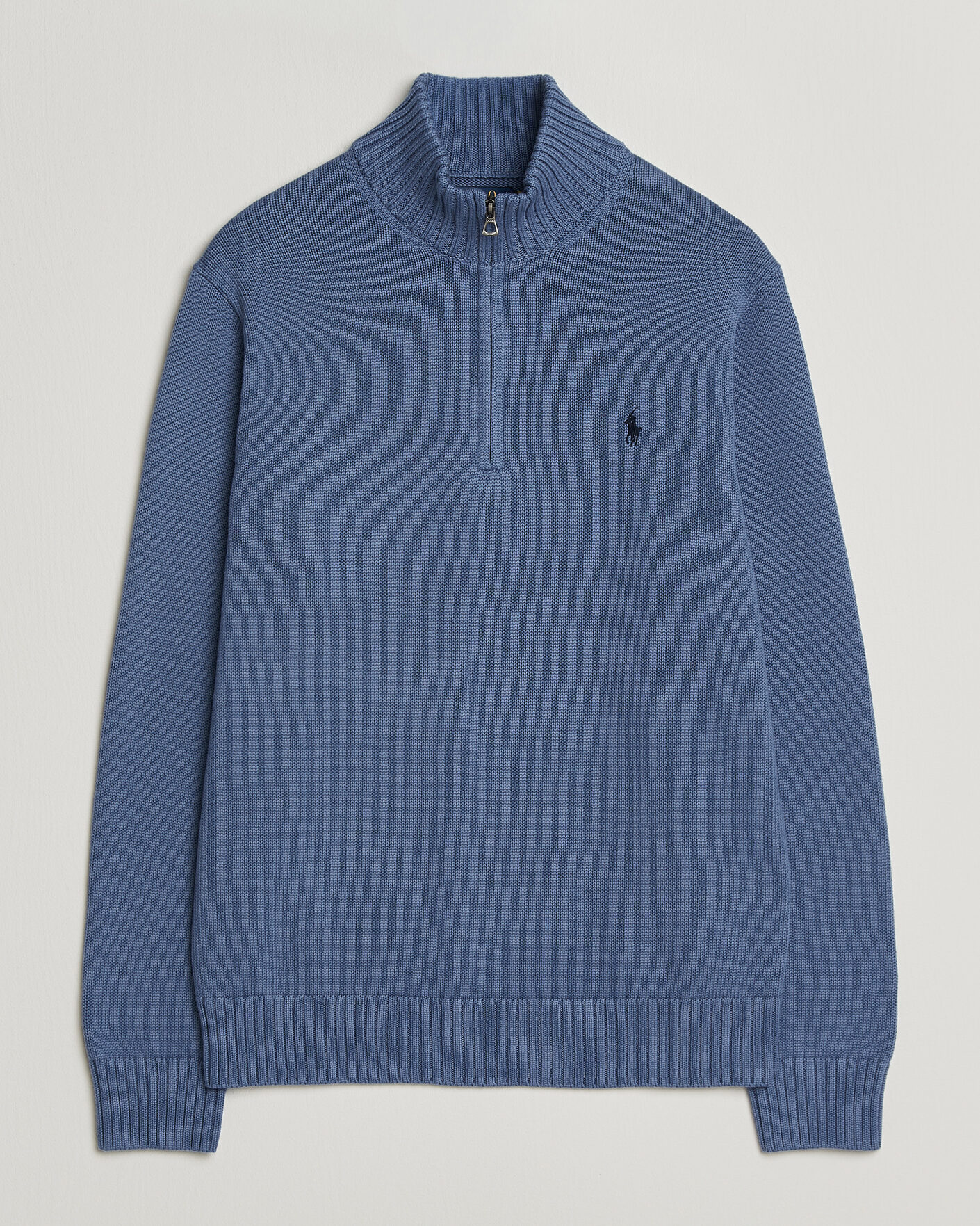 Hombres | Jerséis y prendas de punto | Polo Ralph Lauren | Cotton Half Zip Carson Blue