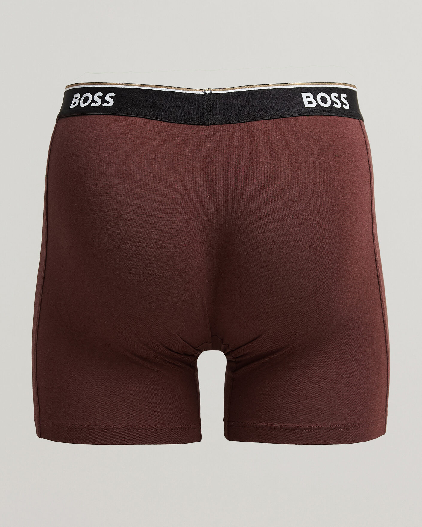 Hombres | Ropa interior y calcetines | BOSS BLACK | 3-Pack Long Leg Boxer Burgundy/White/Black