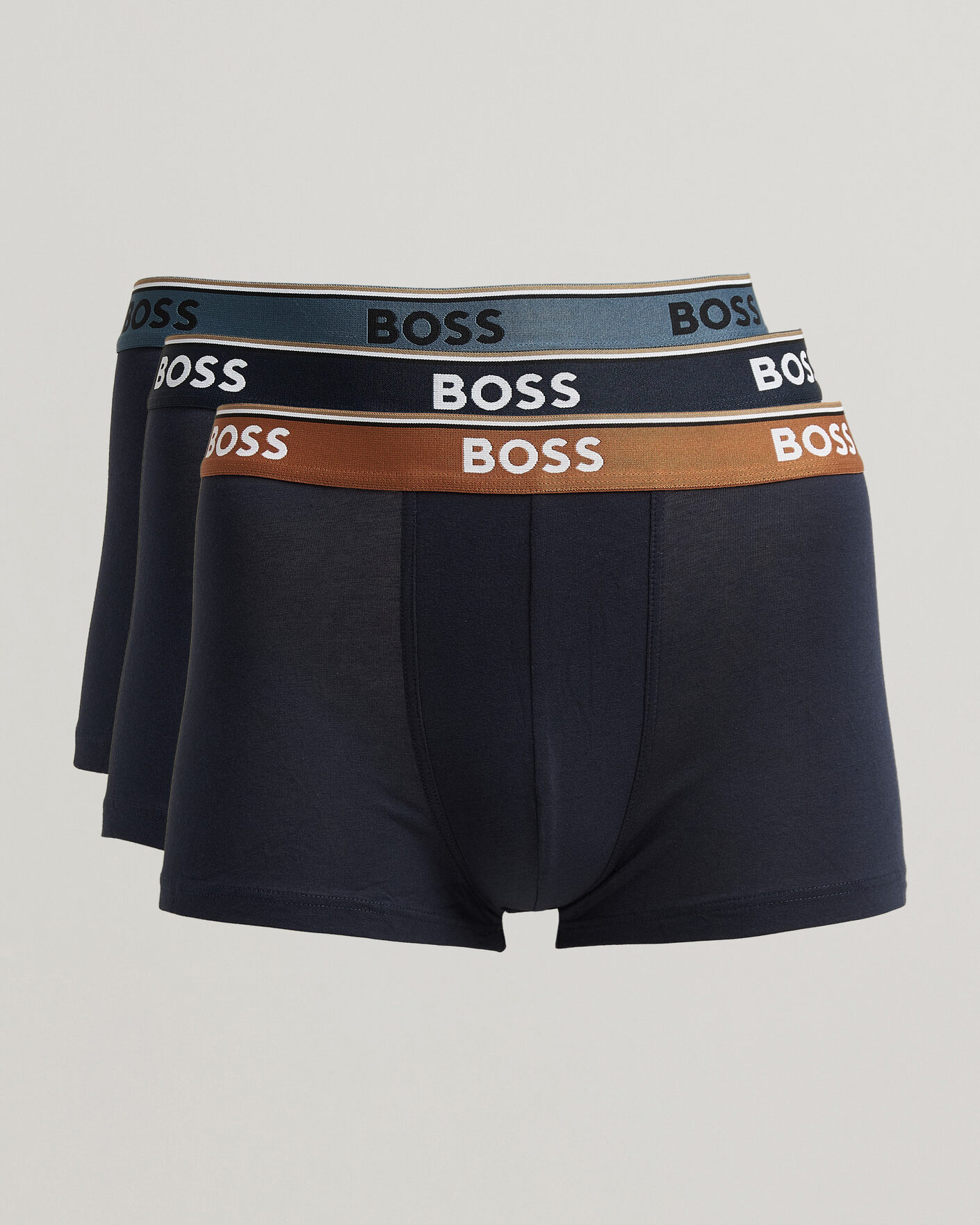 Hombres | Ropa interior y calcetines | BOSS BLACK | 3-Pack Trunk Dark Blue