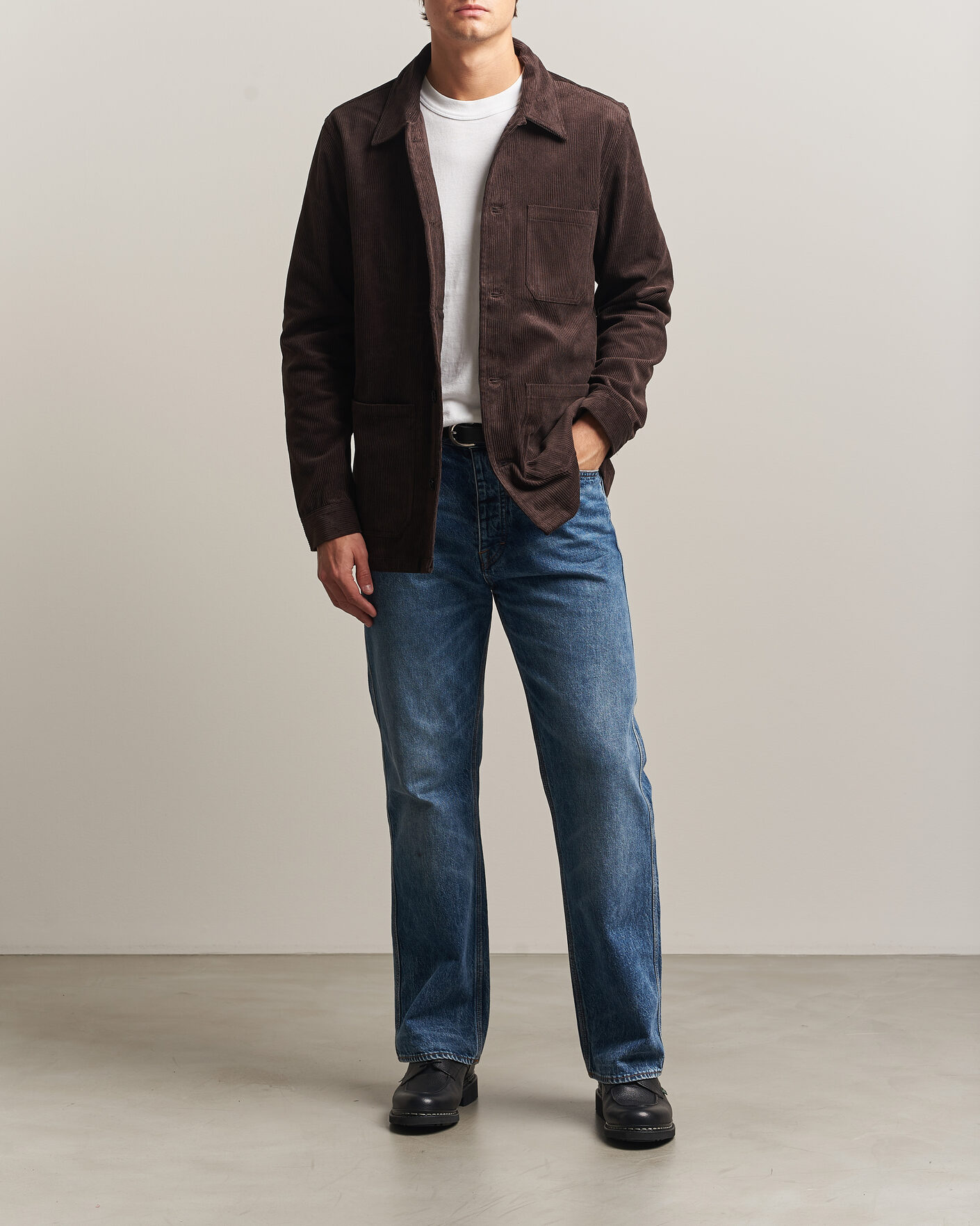 Hombres | Camisas | A Day's March | Original Corduroy Overshirt 