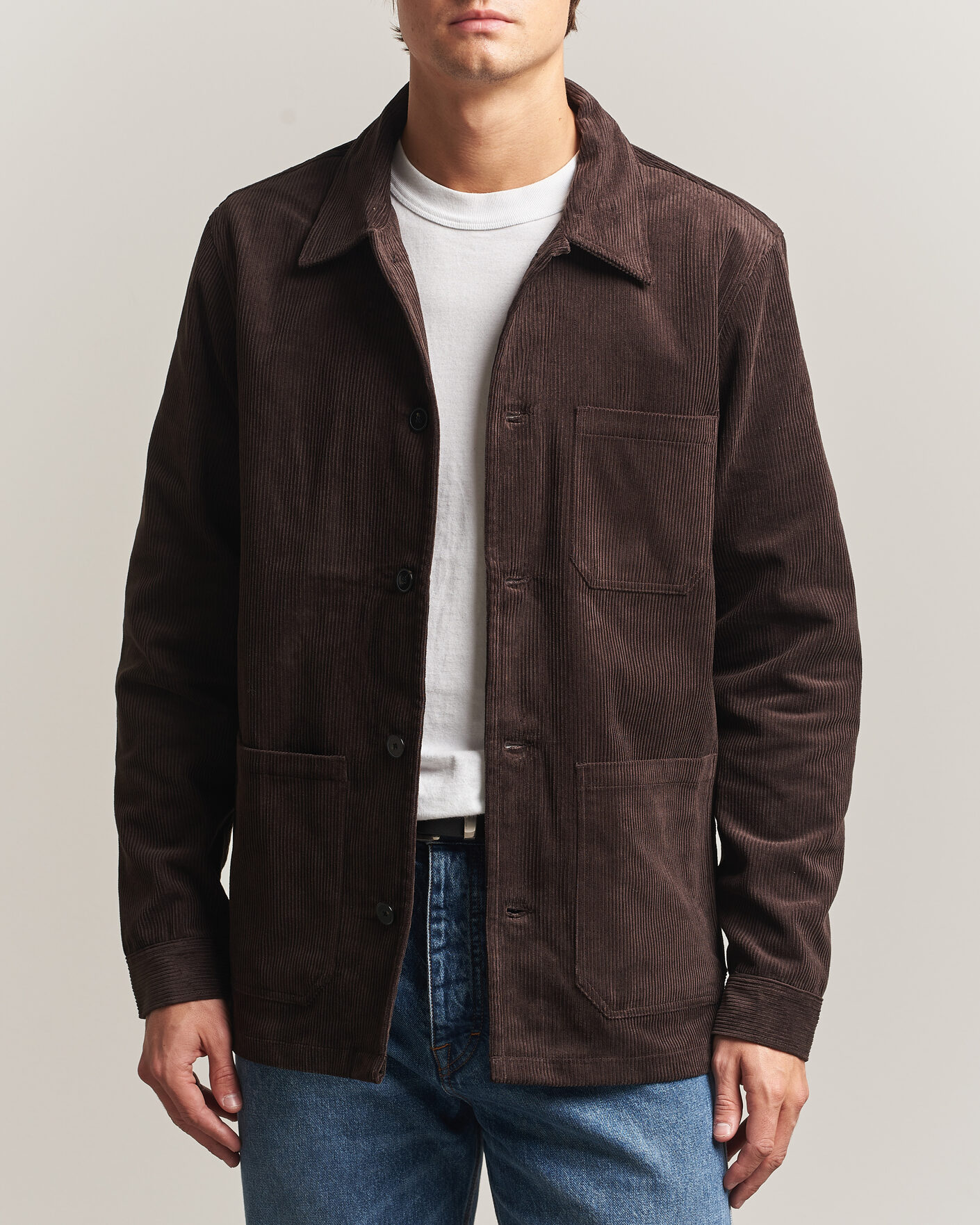 Hombres | Camisas | A Day's March | Original Corduroy Overshirt 