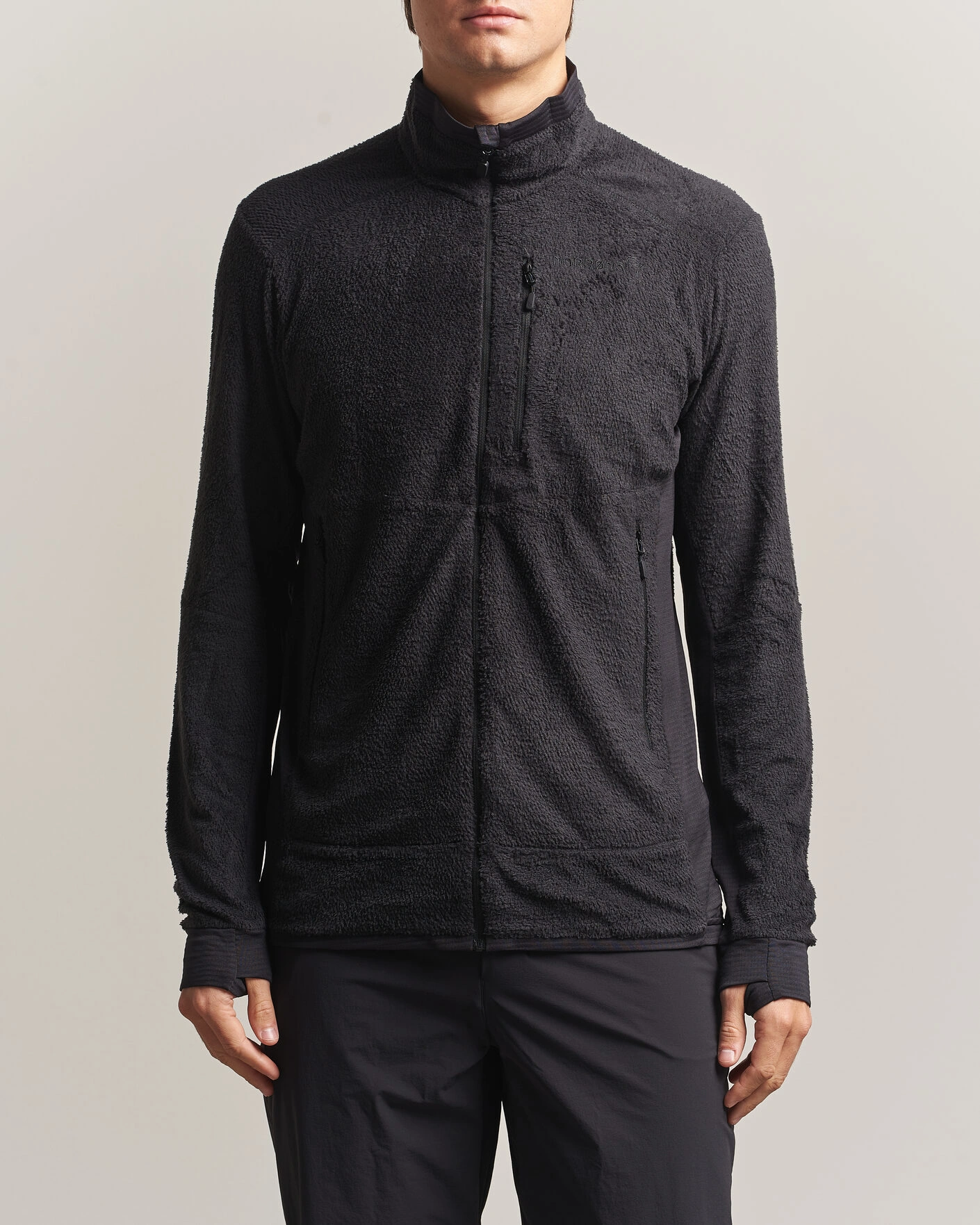 Hombres | Abrigos y chaquetas | Norrøna | Falketind Warm Active Jacket Caviar Black