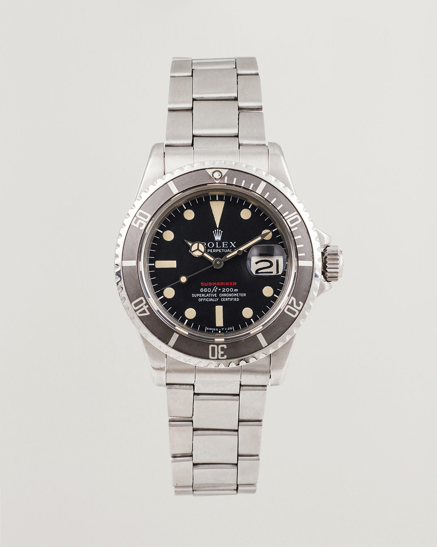 Hombres | Pre-Owned & Vintage Watches | Rolex Pre-Owned | Submariner 1680 Red