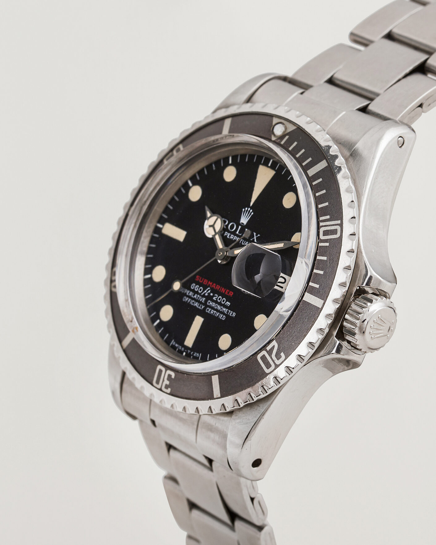 Hombres | Pre-Owned & Vintage Watches | Rolex Pre-Owned | Submariner 1680 Red
