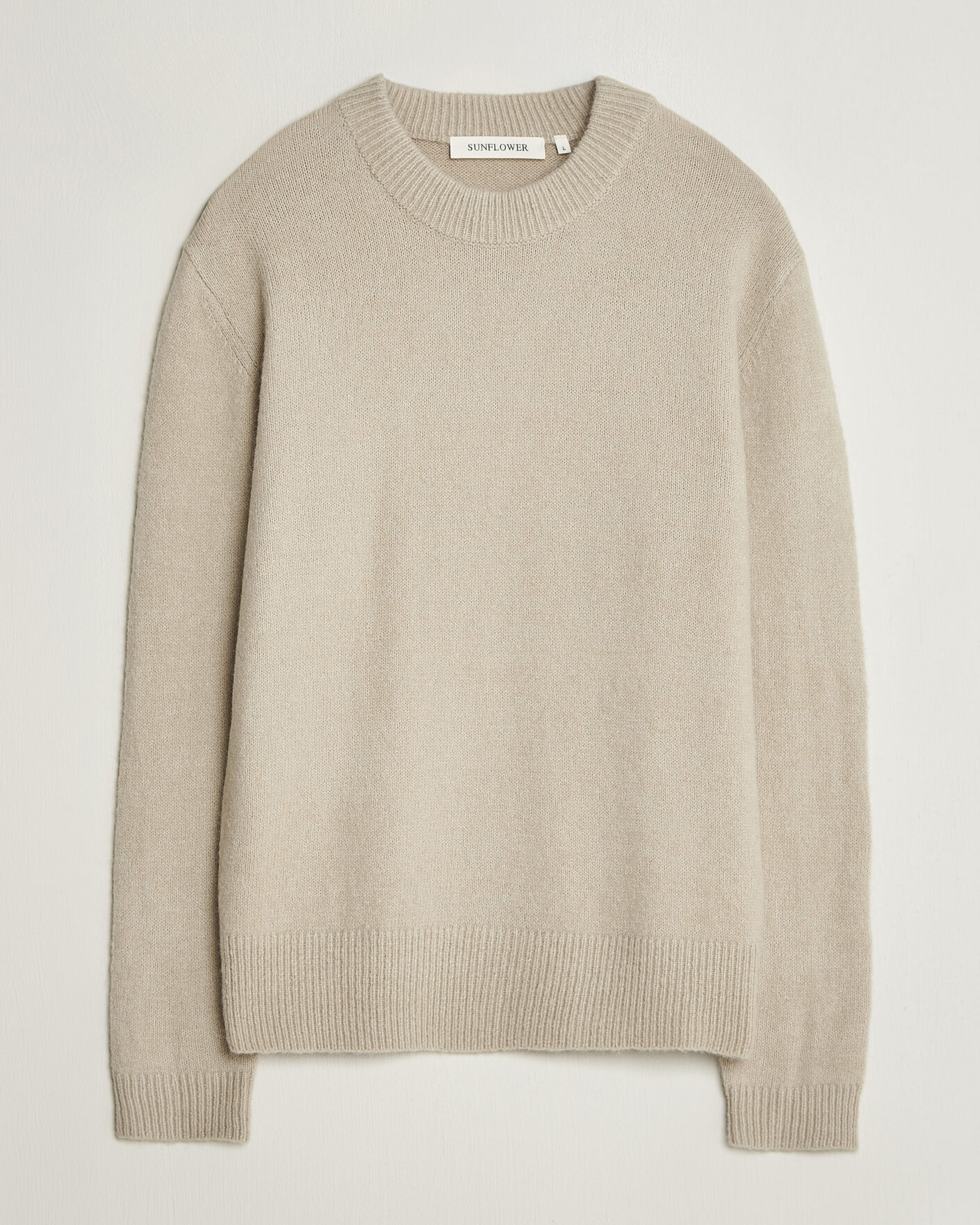 Hombres | Jerséis y prendas de punto | Sunflower | Moon Alpaca Sweater Pebble