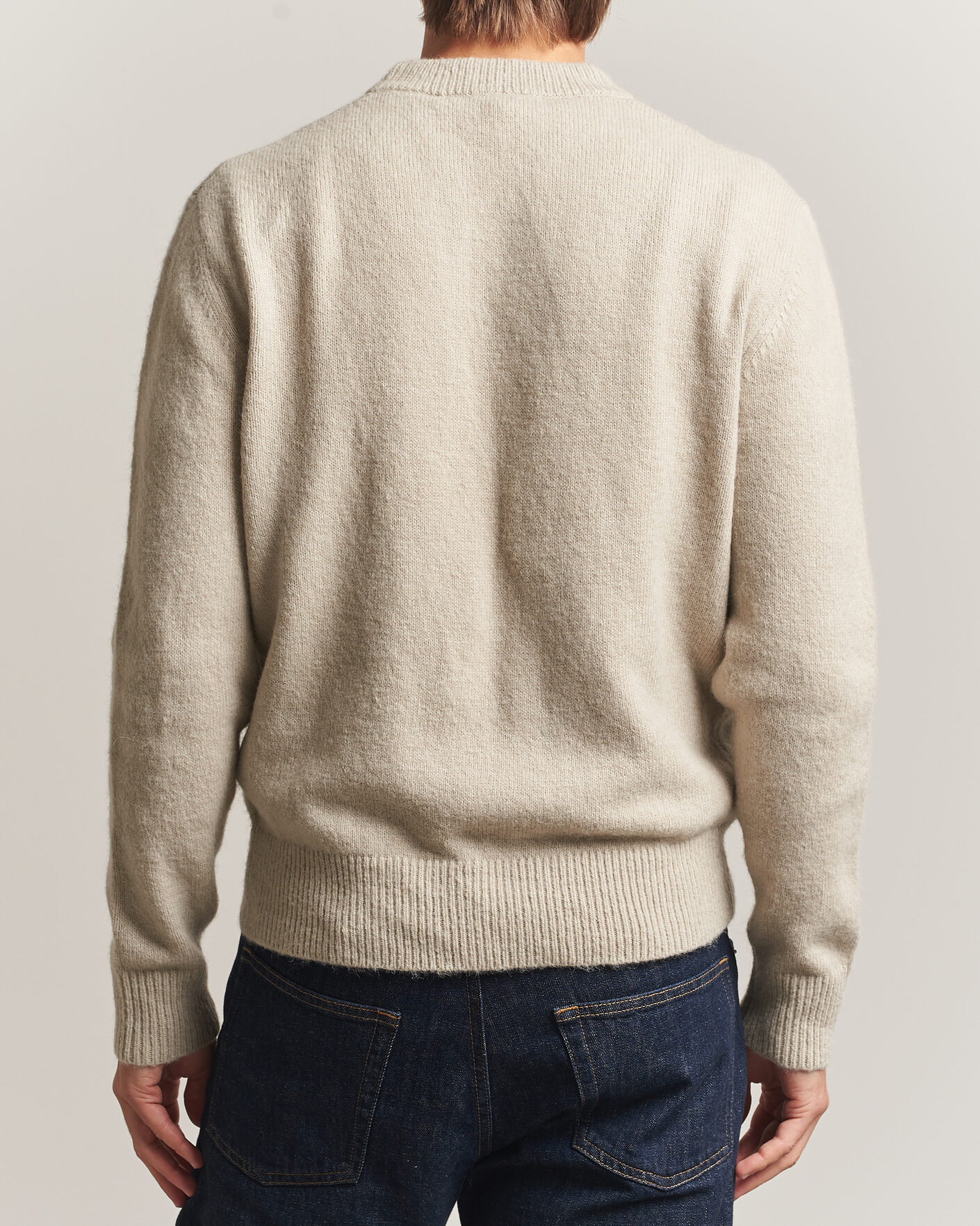 Hombres | Jerséis y prendas de punto | Sunflower | Moon Alpaca Sweater Pebble