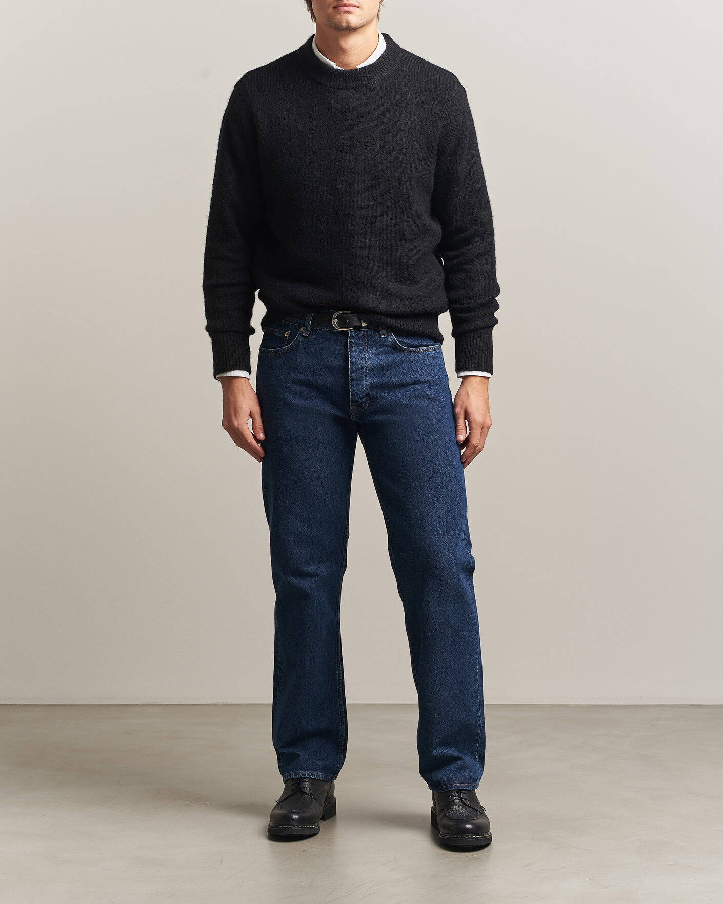 Hombres | Jerséis y prendas de punto | Sunflower | Moon Alpaca Sweater Black