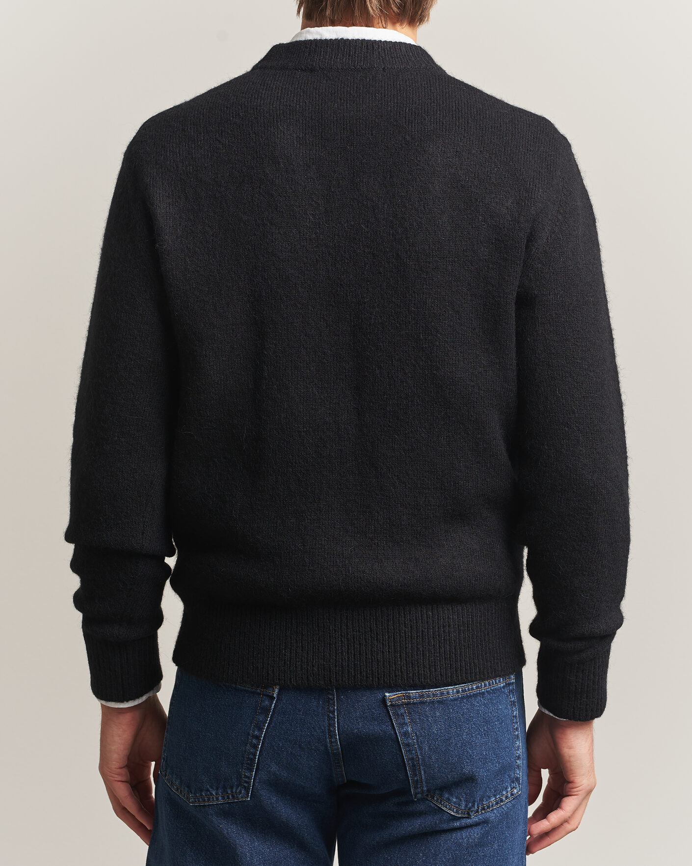 Hombres | Jerséis y prendas de punto | Sunflower | Moon Alpaca Sweater Black