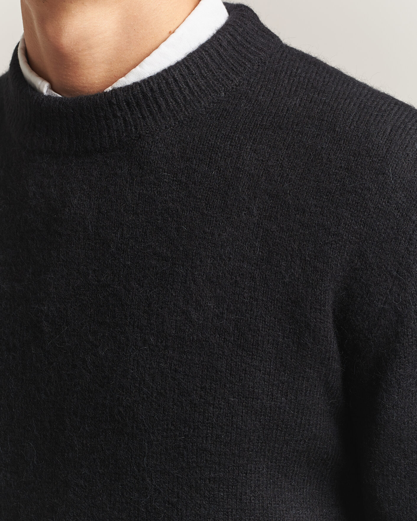 Hombres | Jerséis y prendas de punto | Sunflower | Moon Alpaca Sweater Black